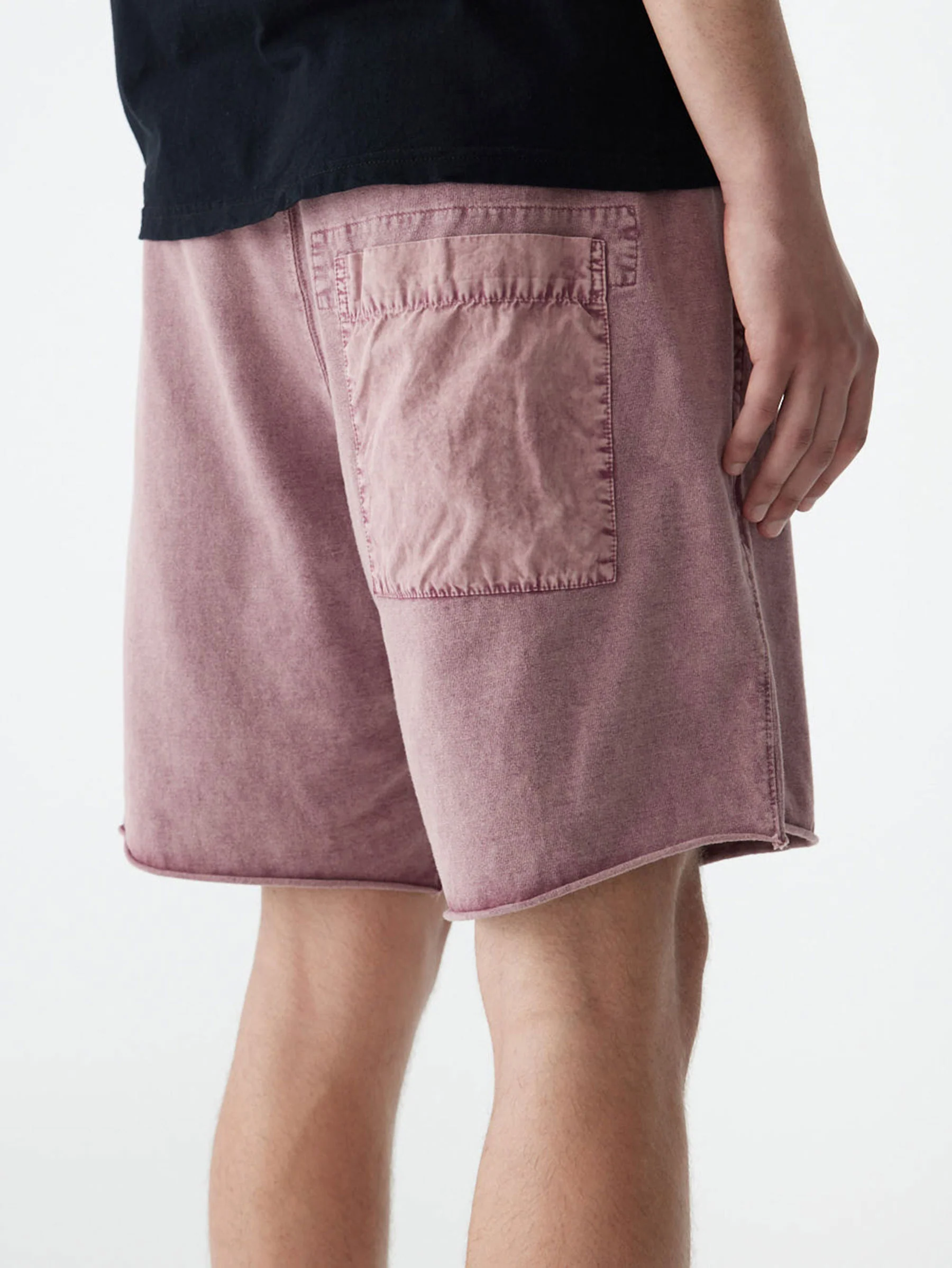 Acid Dye Raw Double Jersey Short - Image 5