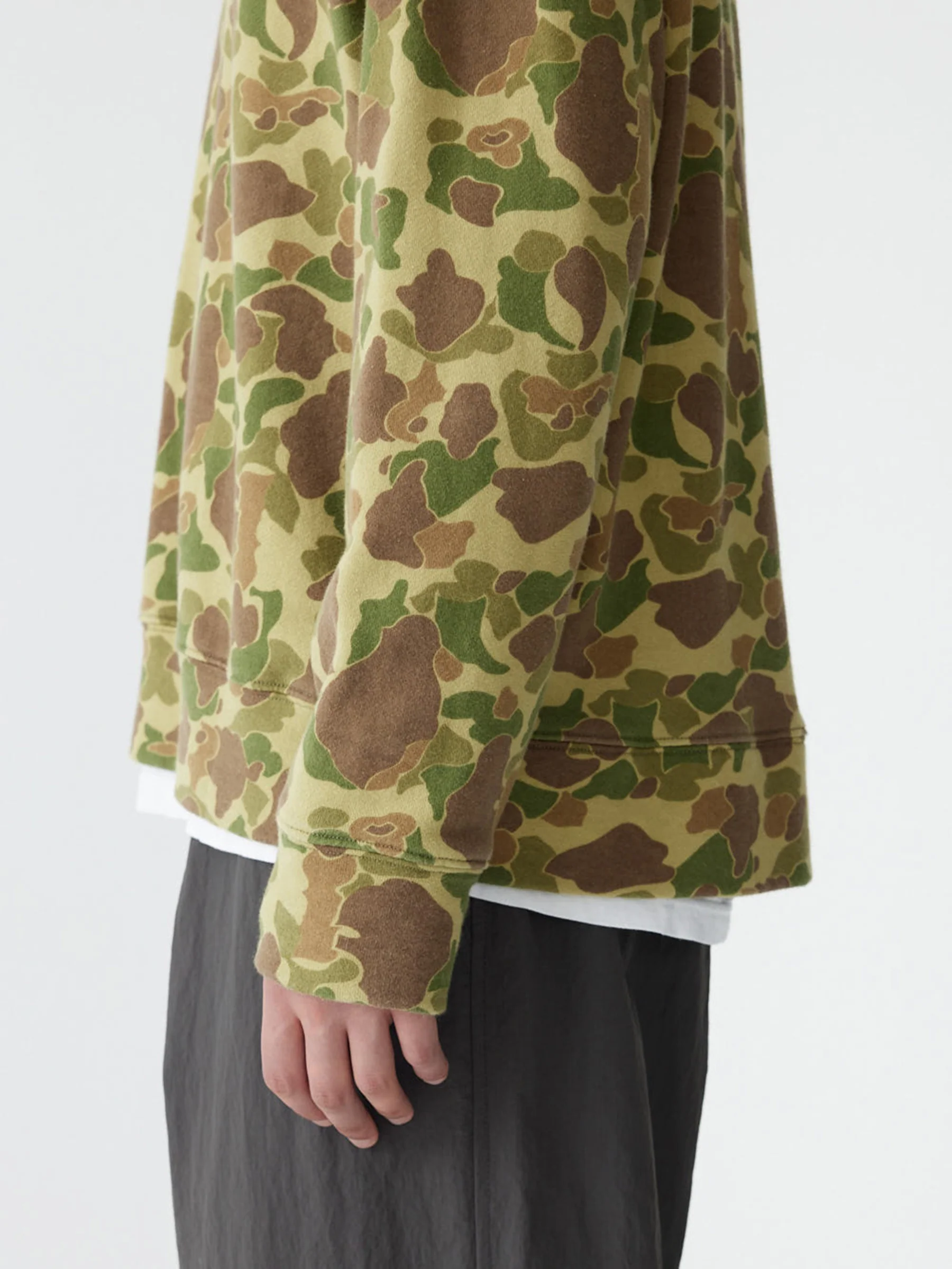 Universal Camo Slouch Crew Sweat - Image 6