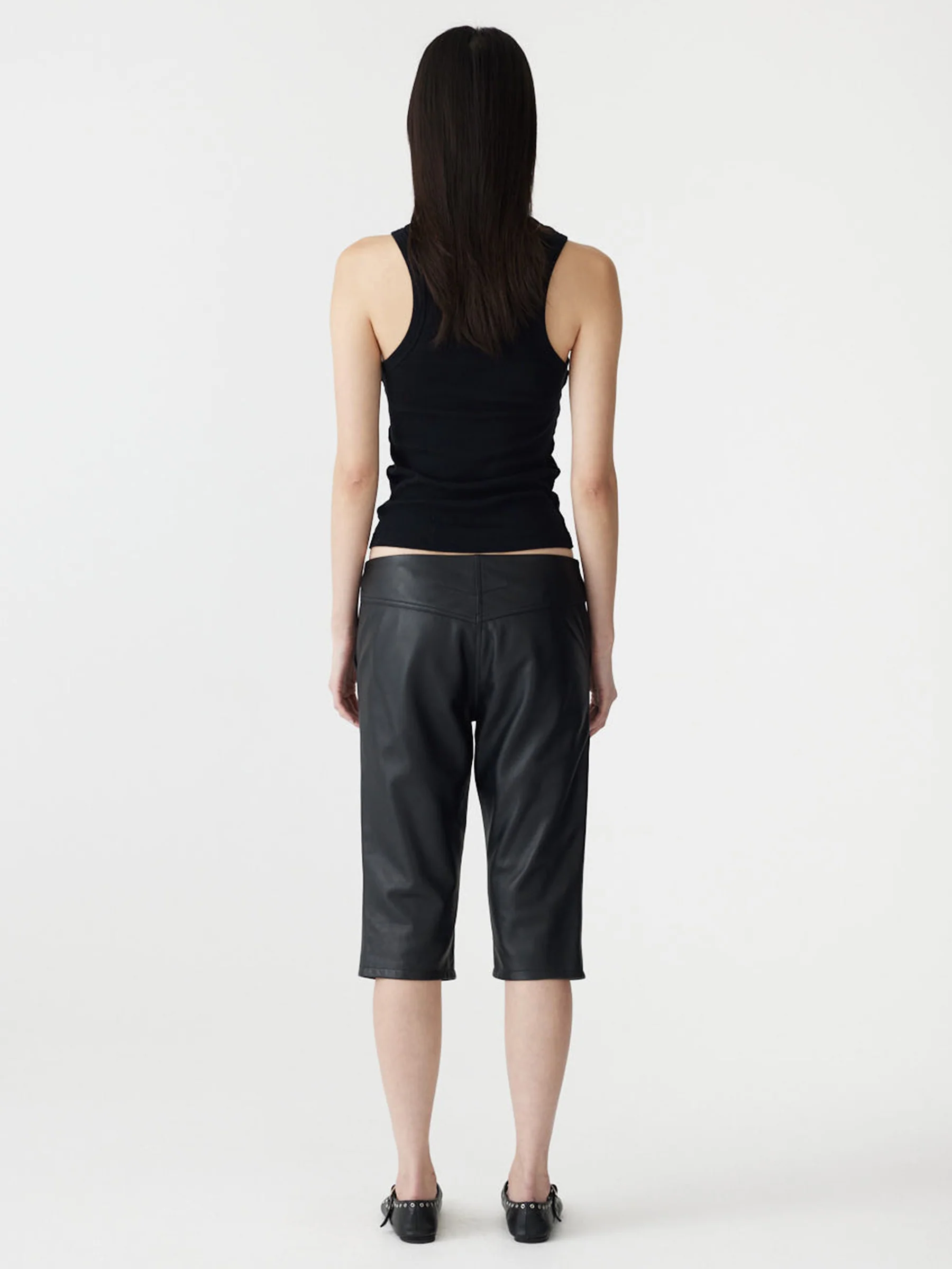 Capri Leather Pant - Image 5