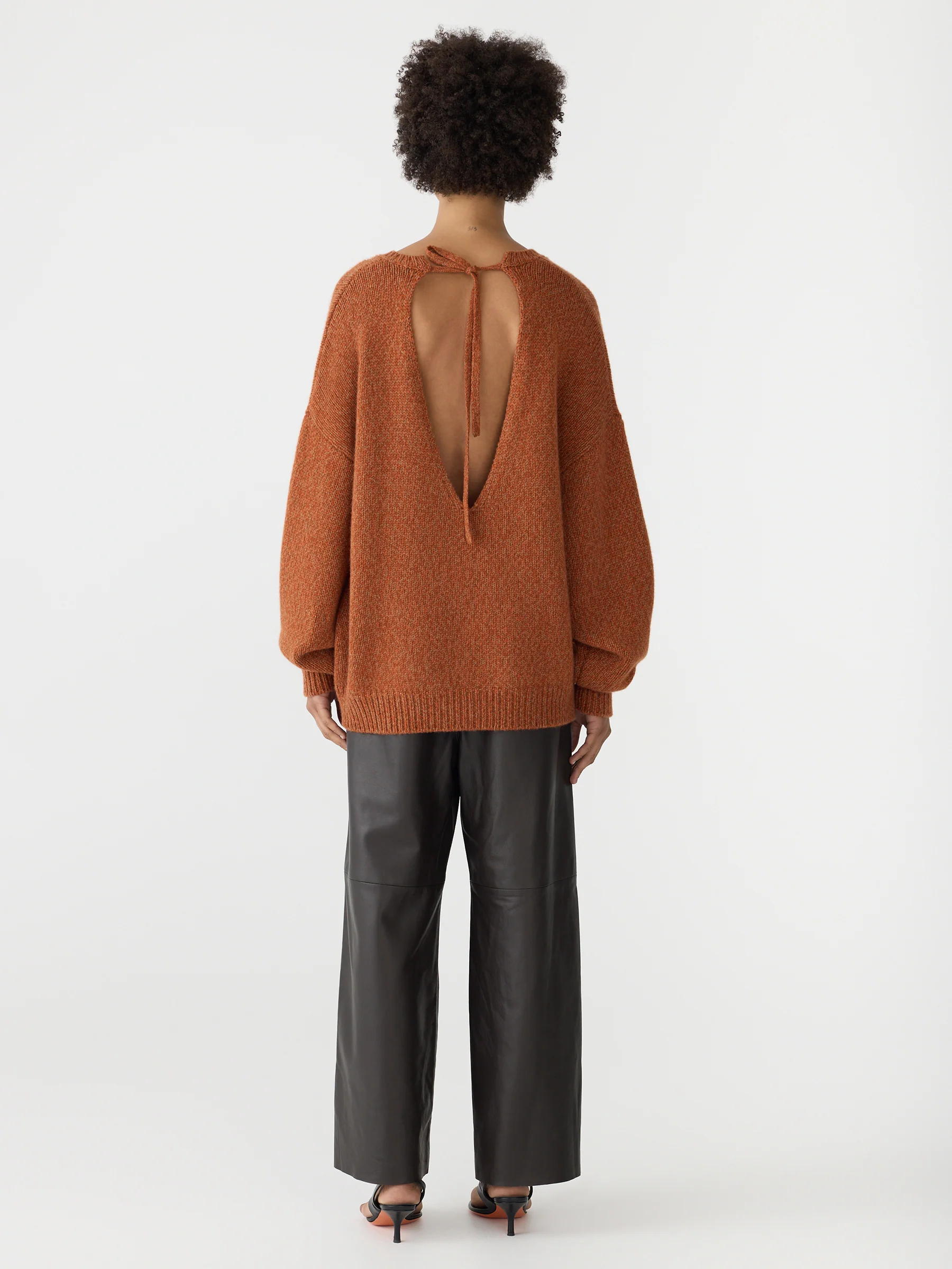 Chunky Tie Back Knit - Image 6