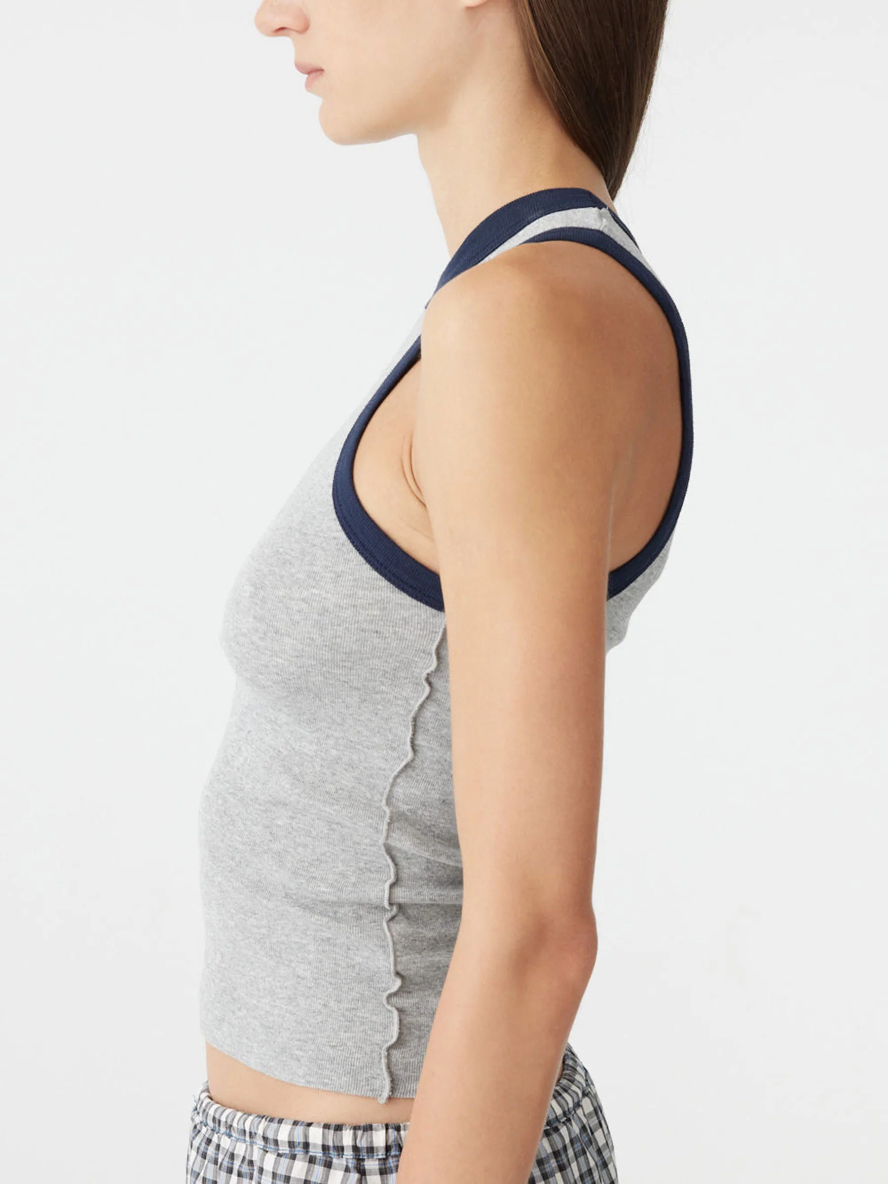 Contrast Seam Detail Tank - Image 3