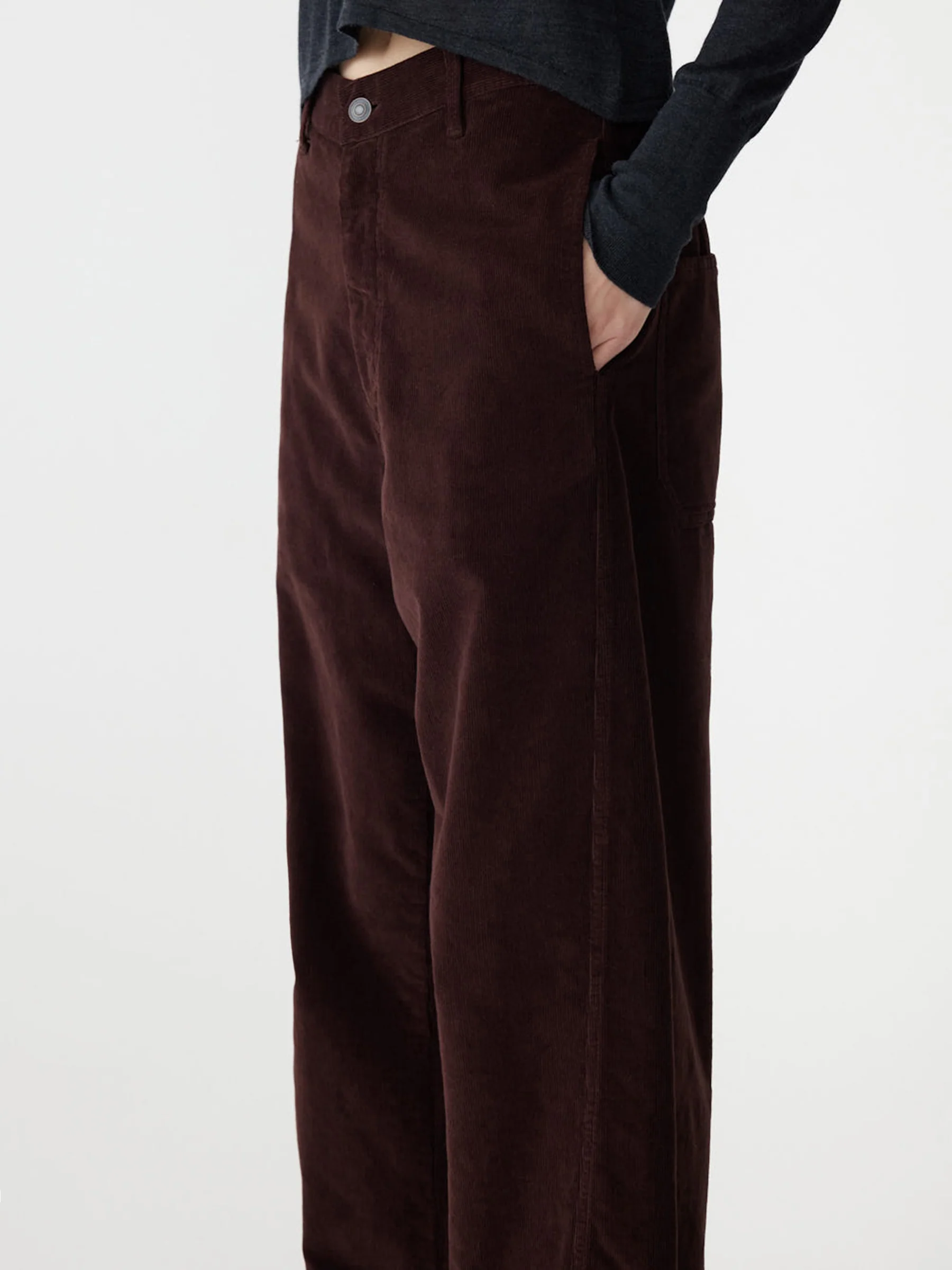 Cord Wide Leg Pant - Image 3