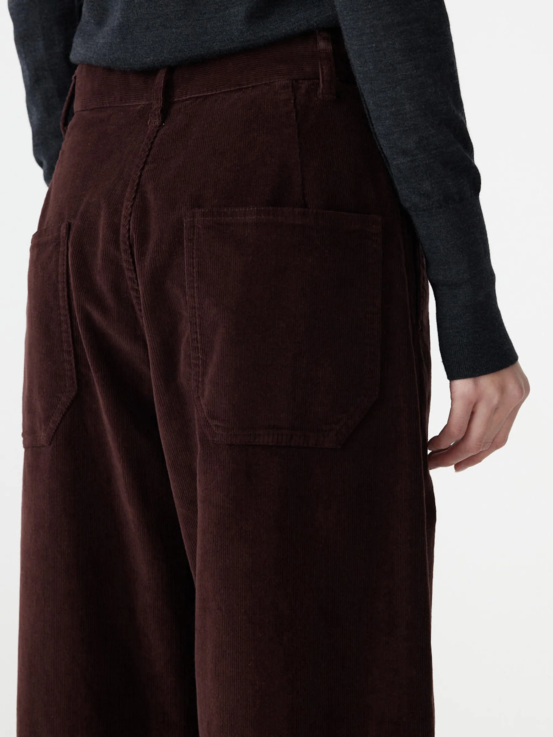 Cord Wide Leg Pant - Image 4