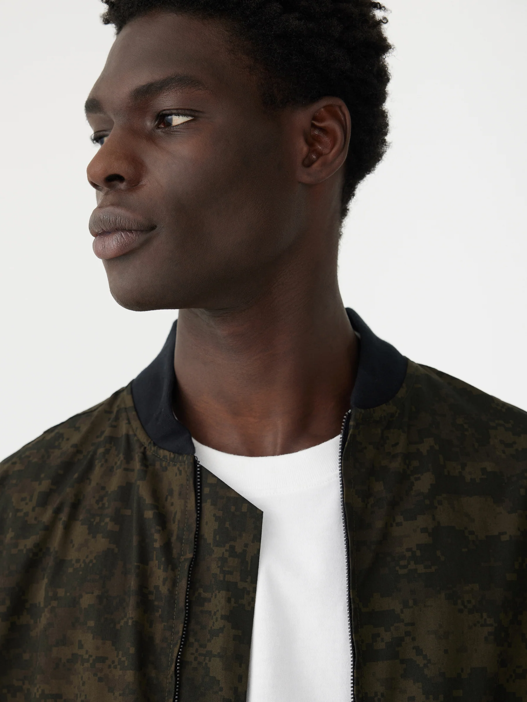 Cotton Camo Bomber - Image 3