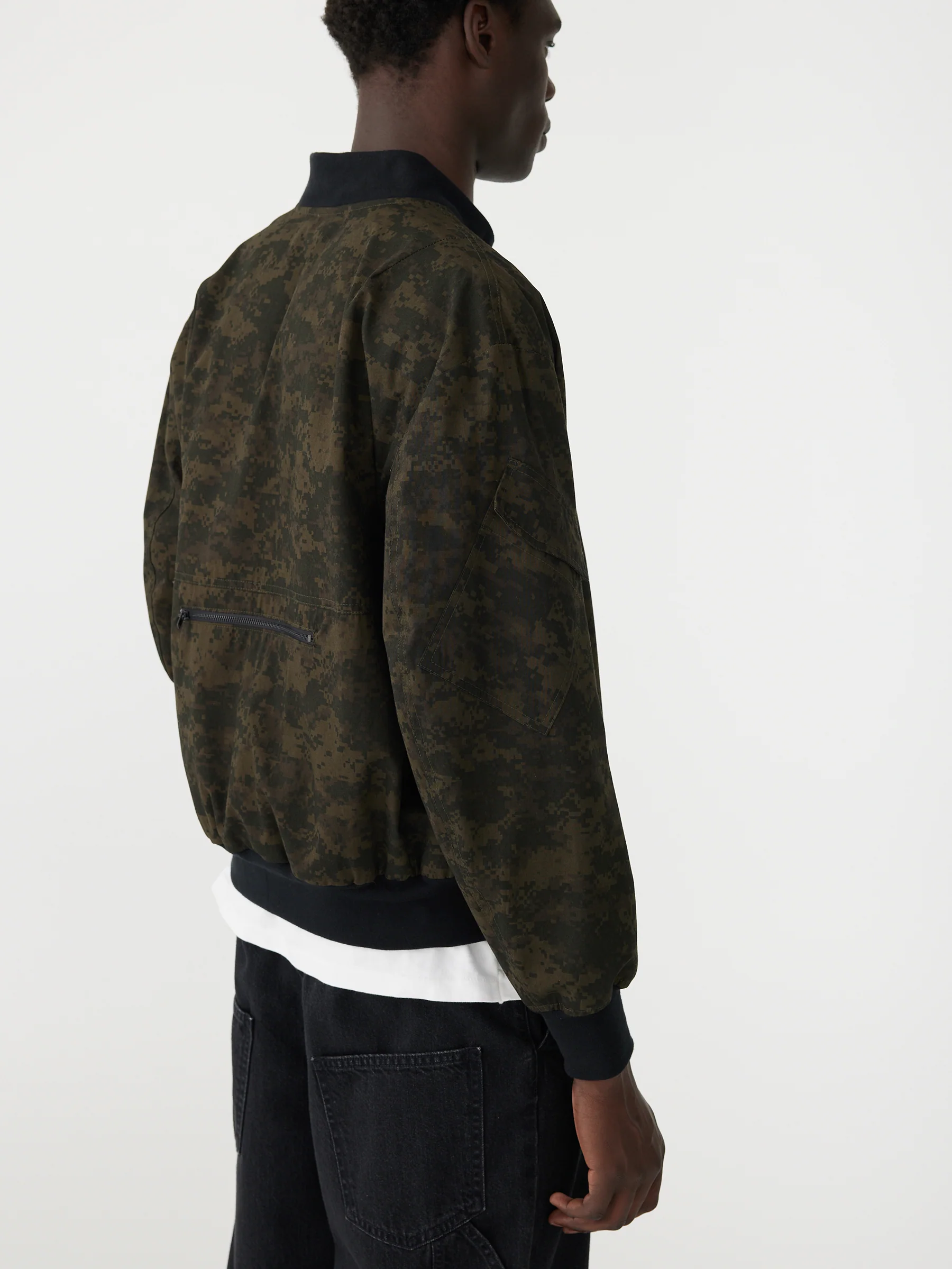 Cotton Camo Bomber - Image 5