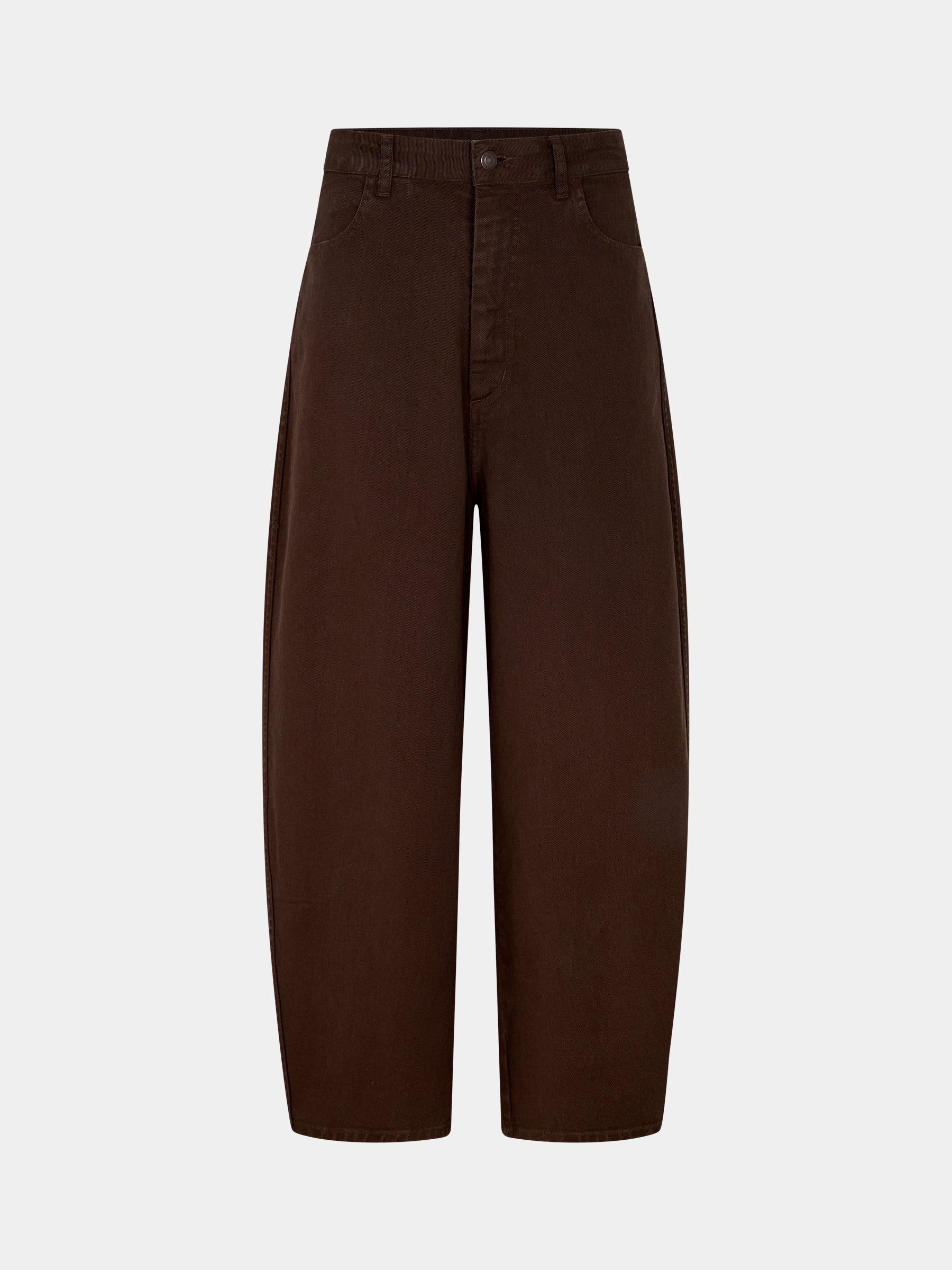 Cotton Twill Barrel Leg Pant - Image 6
