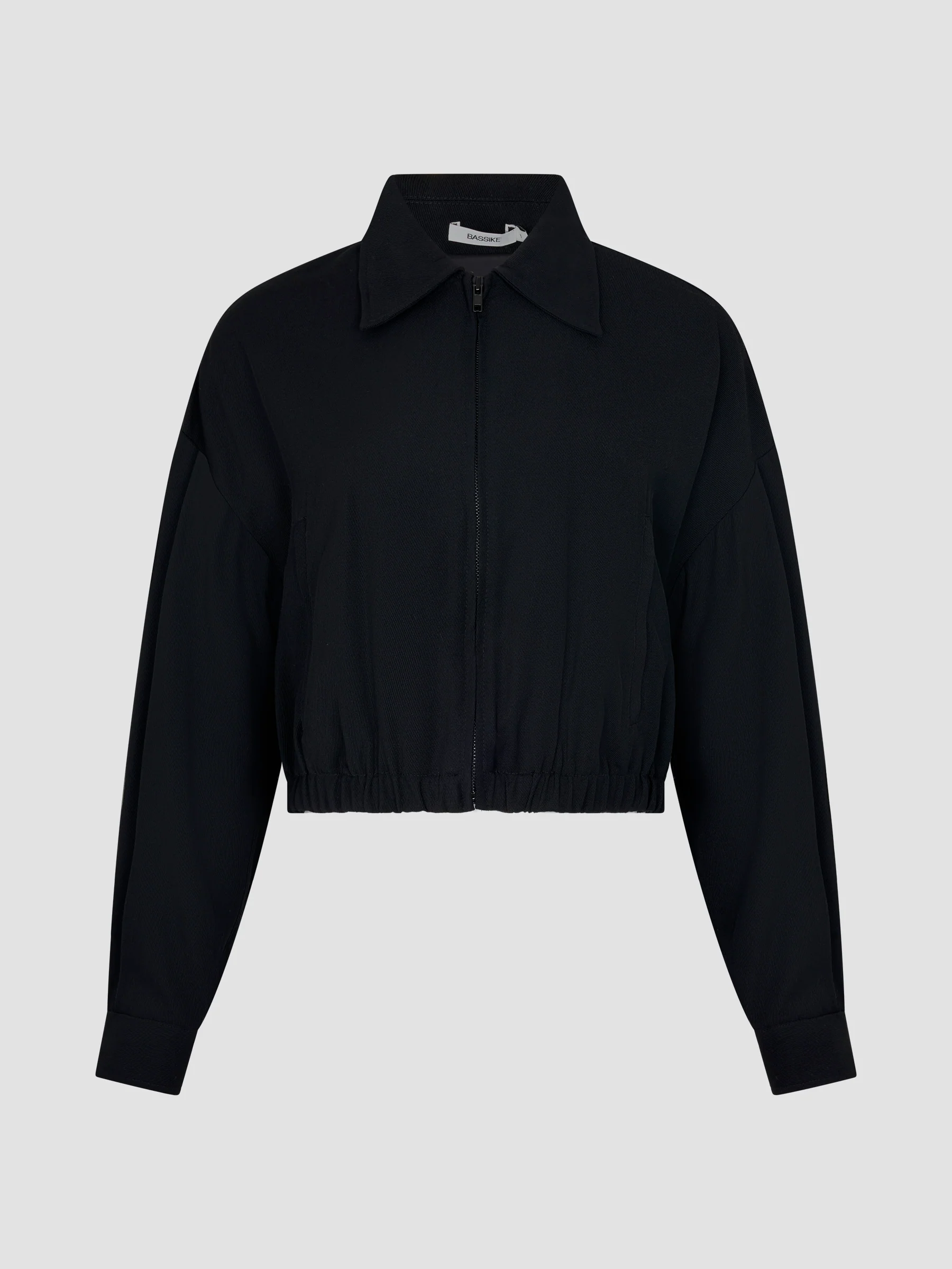 Cropped Twill Jacket - Image 6