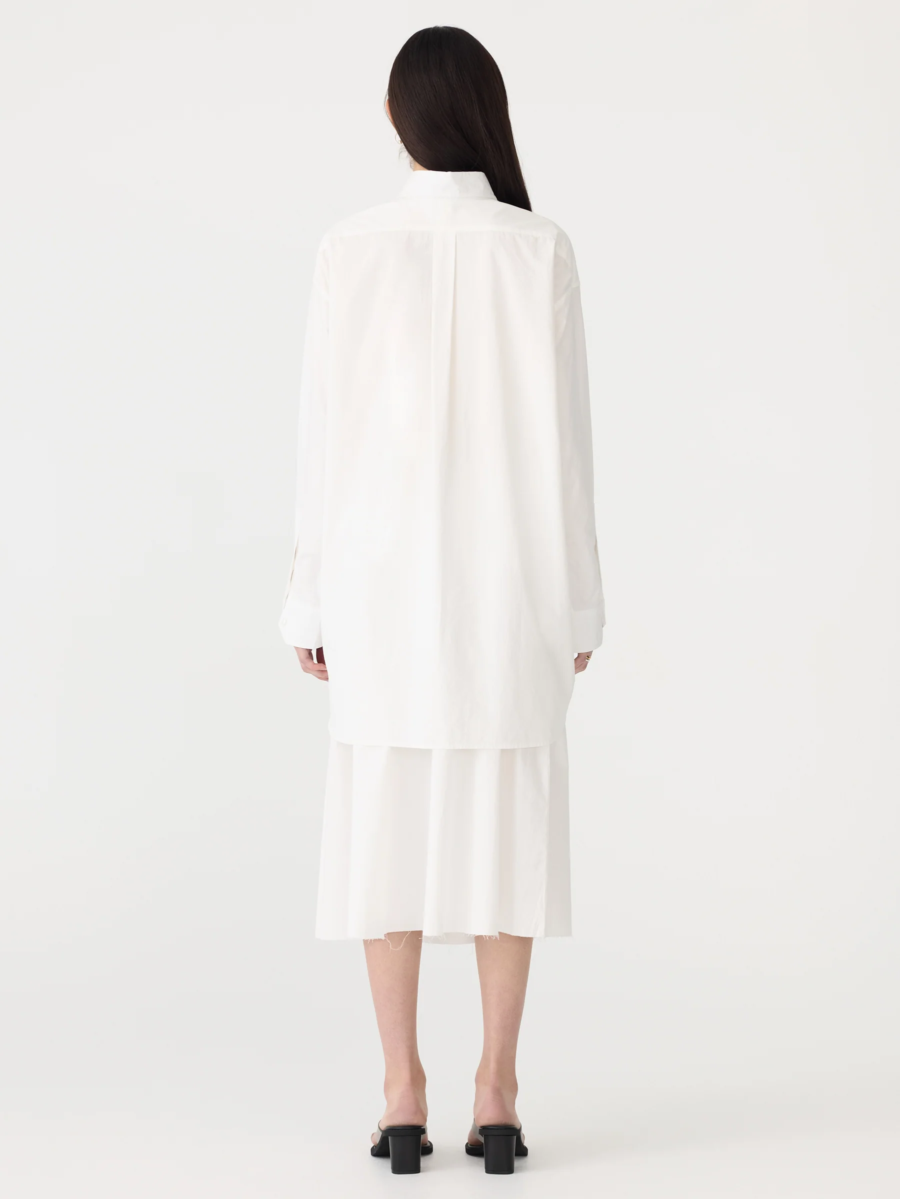 Crushed Cotton Oversized Shirt - Image 8