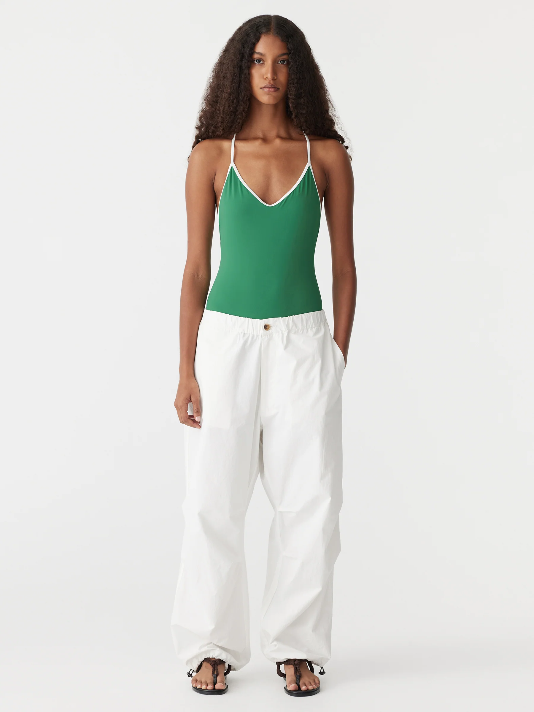 Crushed Cotton Parachute Pant - Image 6