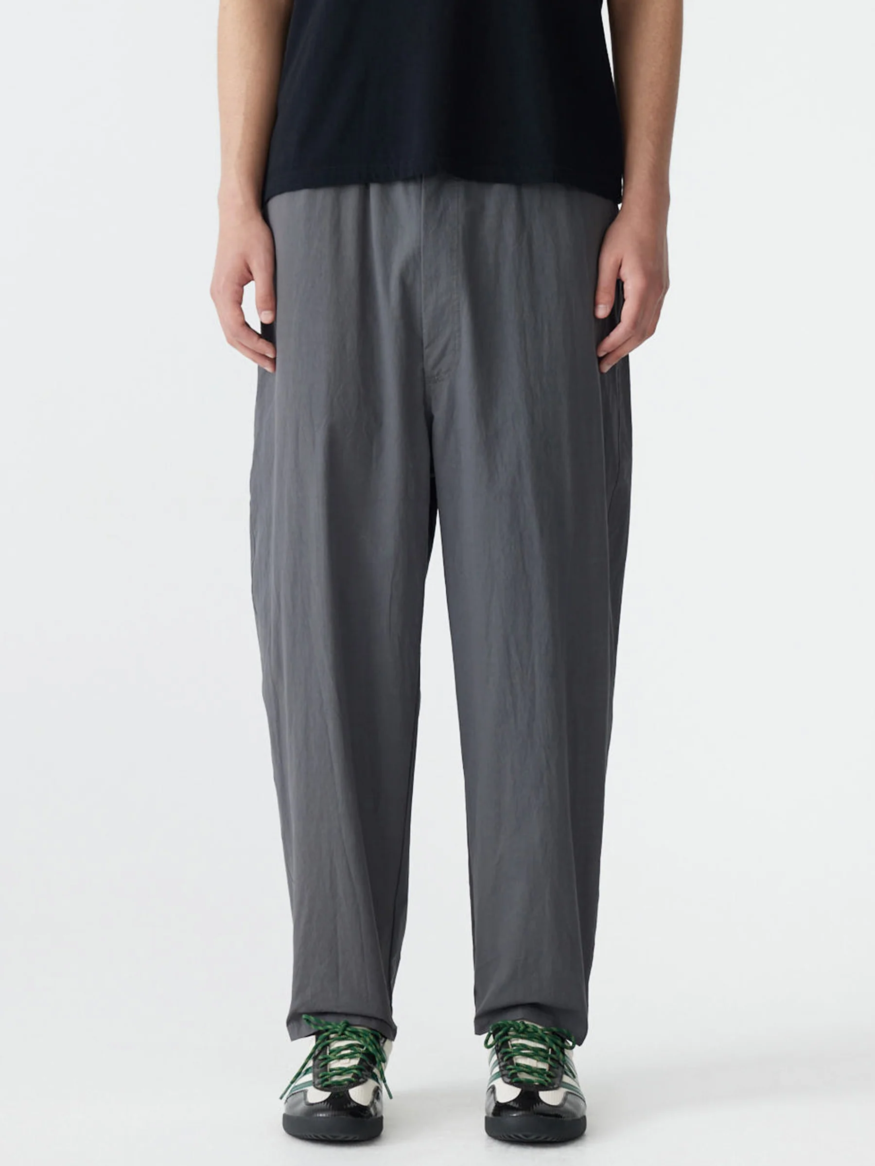 Crushed Cotton Pull On Pant - Image 2