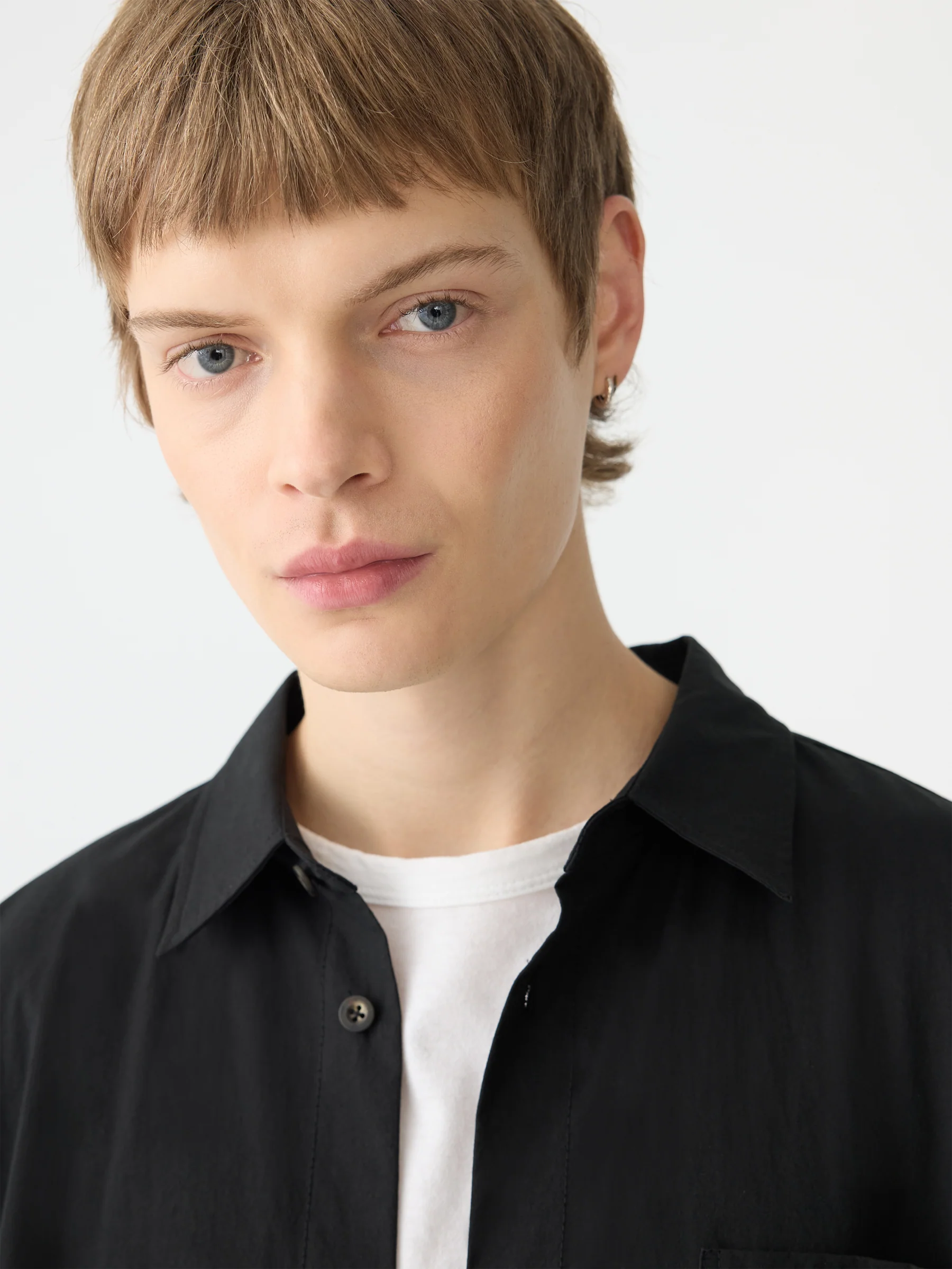 Crushed Cotton Short Sleeve Shirt - Image 3