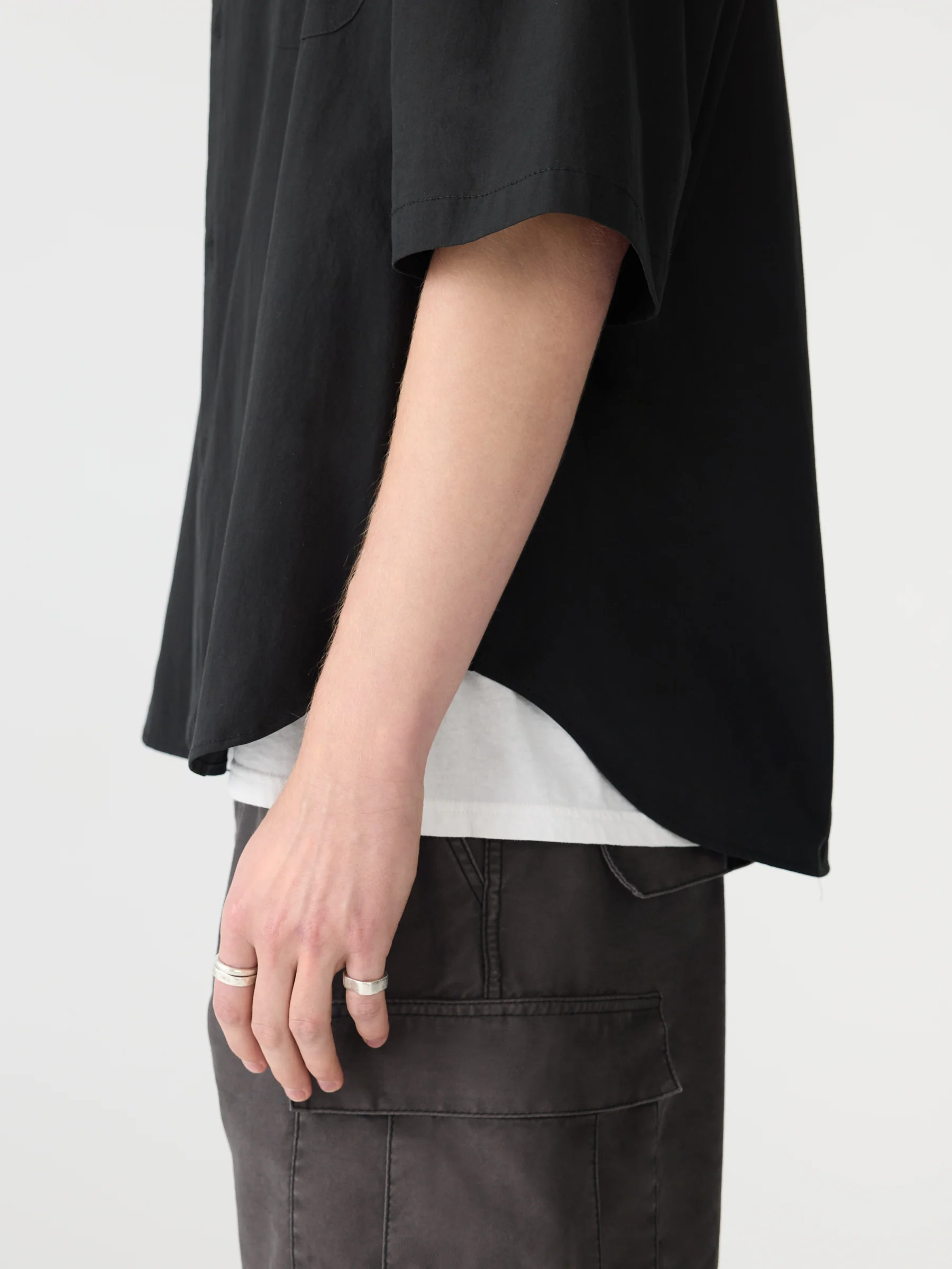 Crushed Cotton Short Sleeve Shirt - Image 5