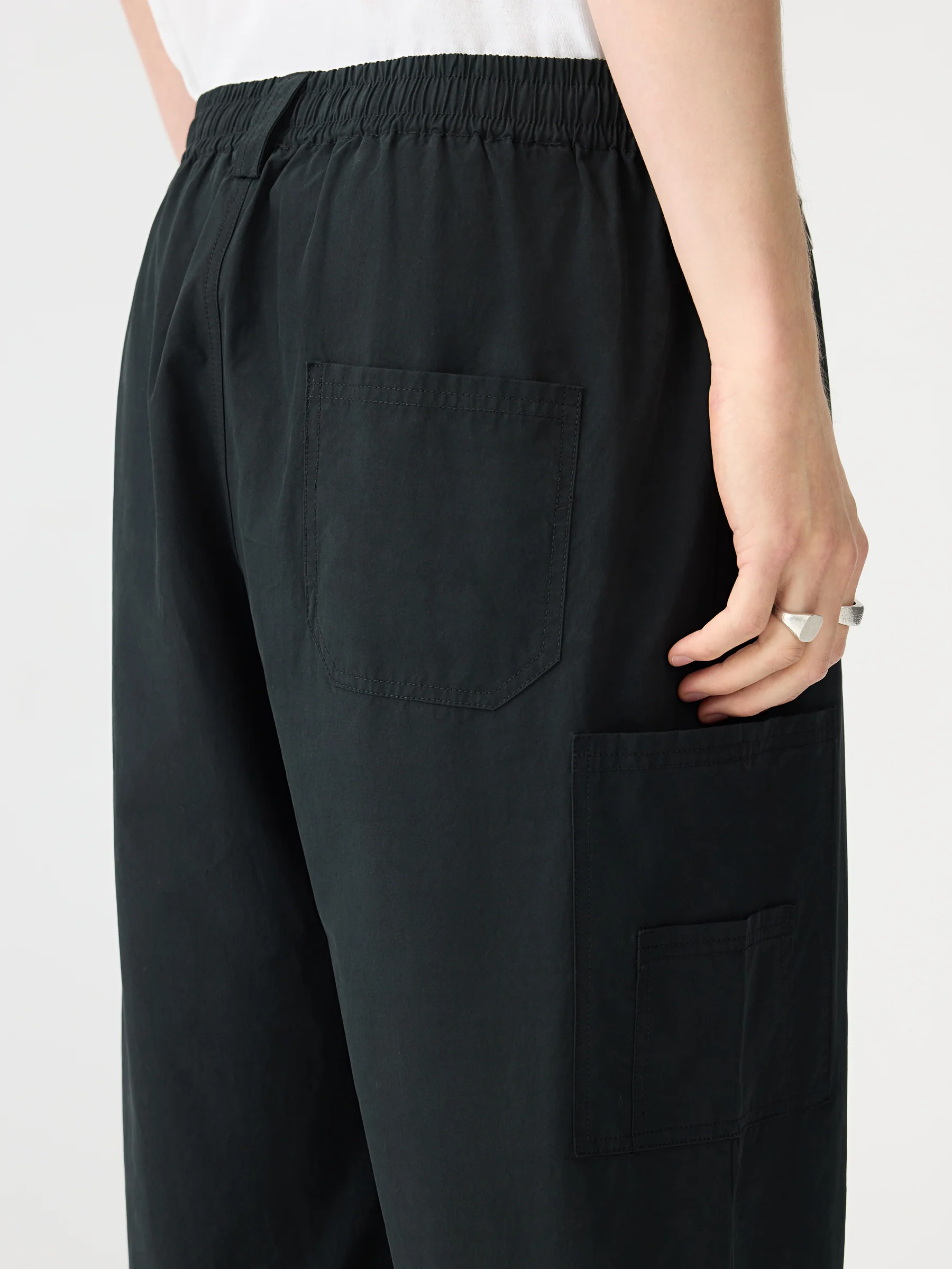 Crushed Cotton Utility Pant - Image 5