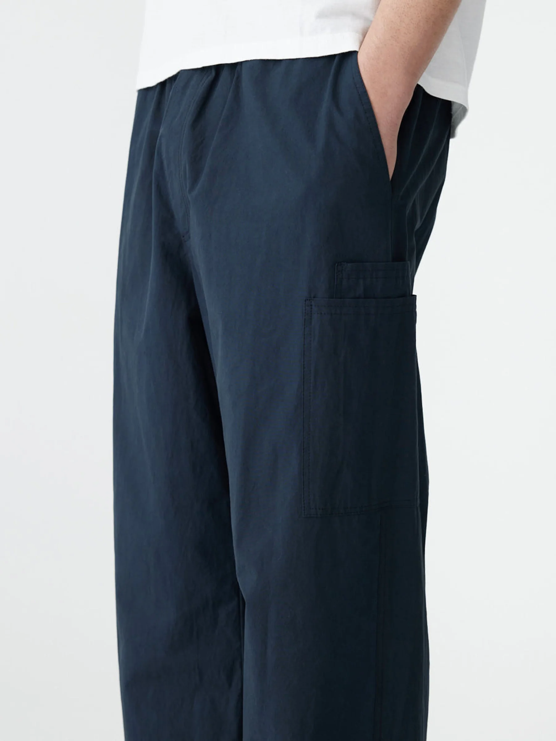 Crushed Cotton Utility Pant - Image 3