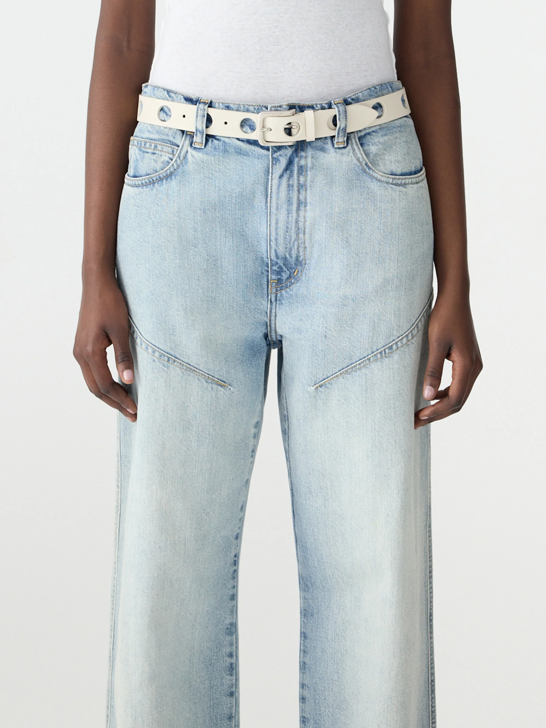 Cut Out Eyelet Belt - Image 4