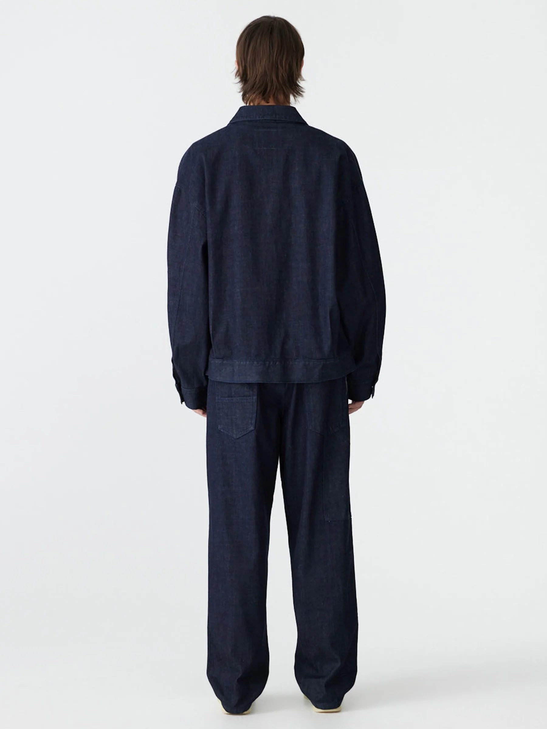 Denim Zip Up Jacket - Image 6