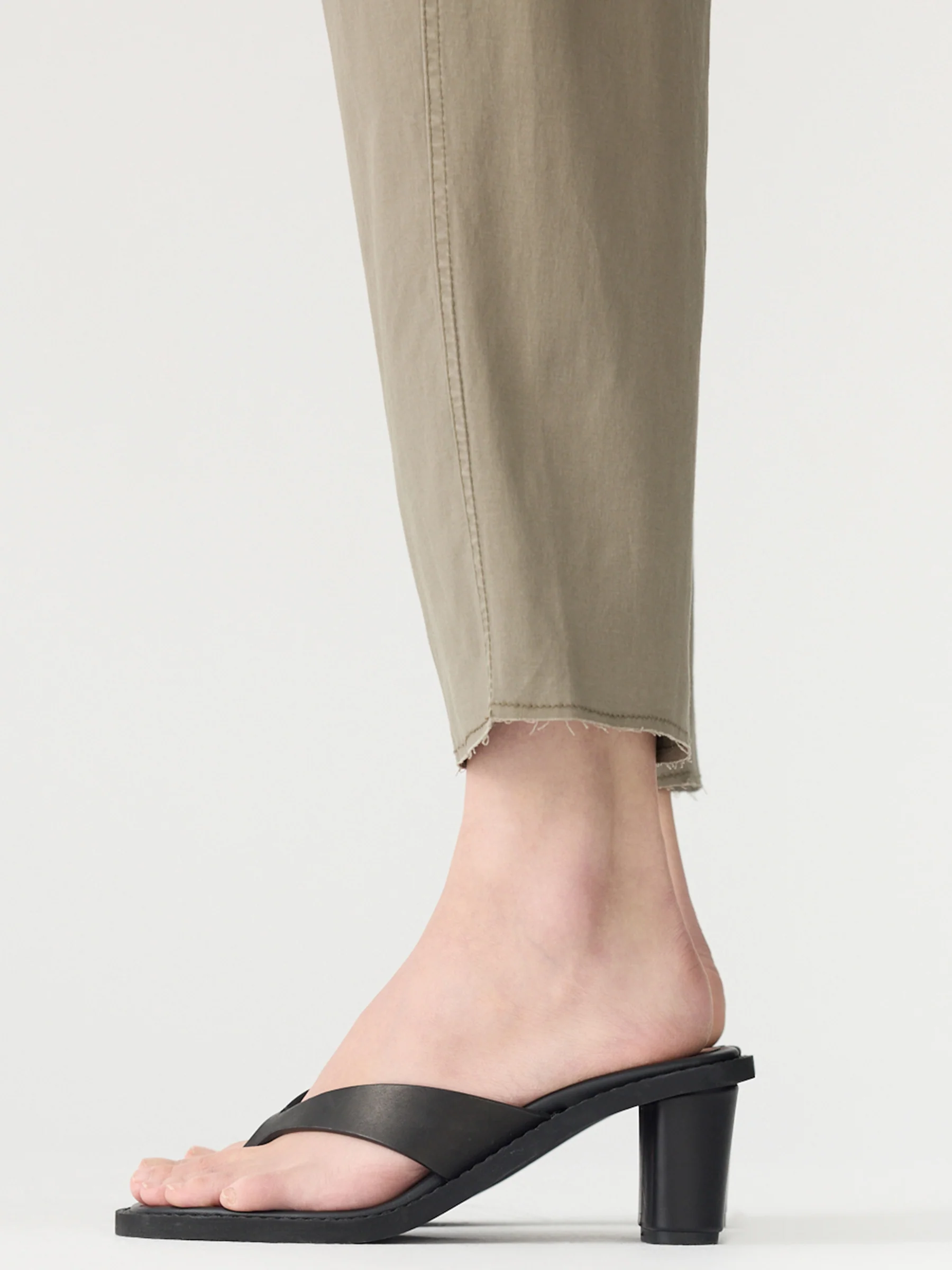 Double Dyed Raw Hem Pant - Image 4