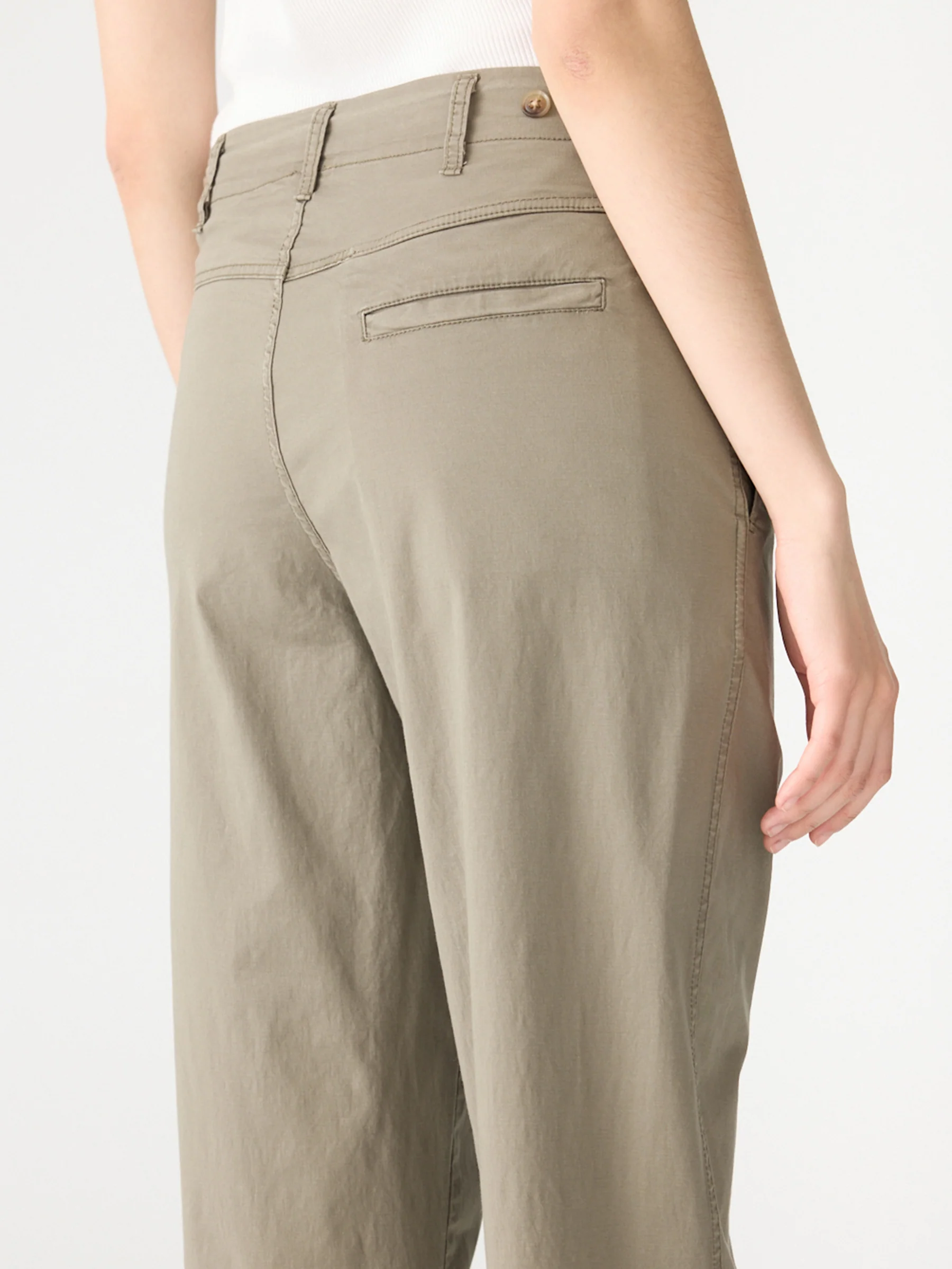 Double Dyed Raw Hem Pant - Image 5