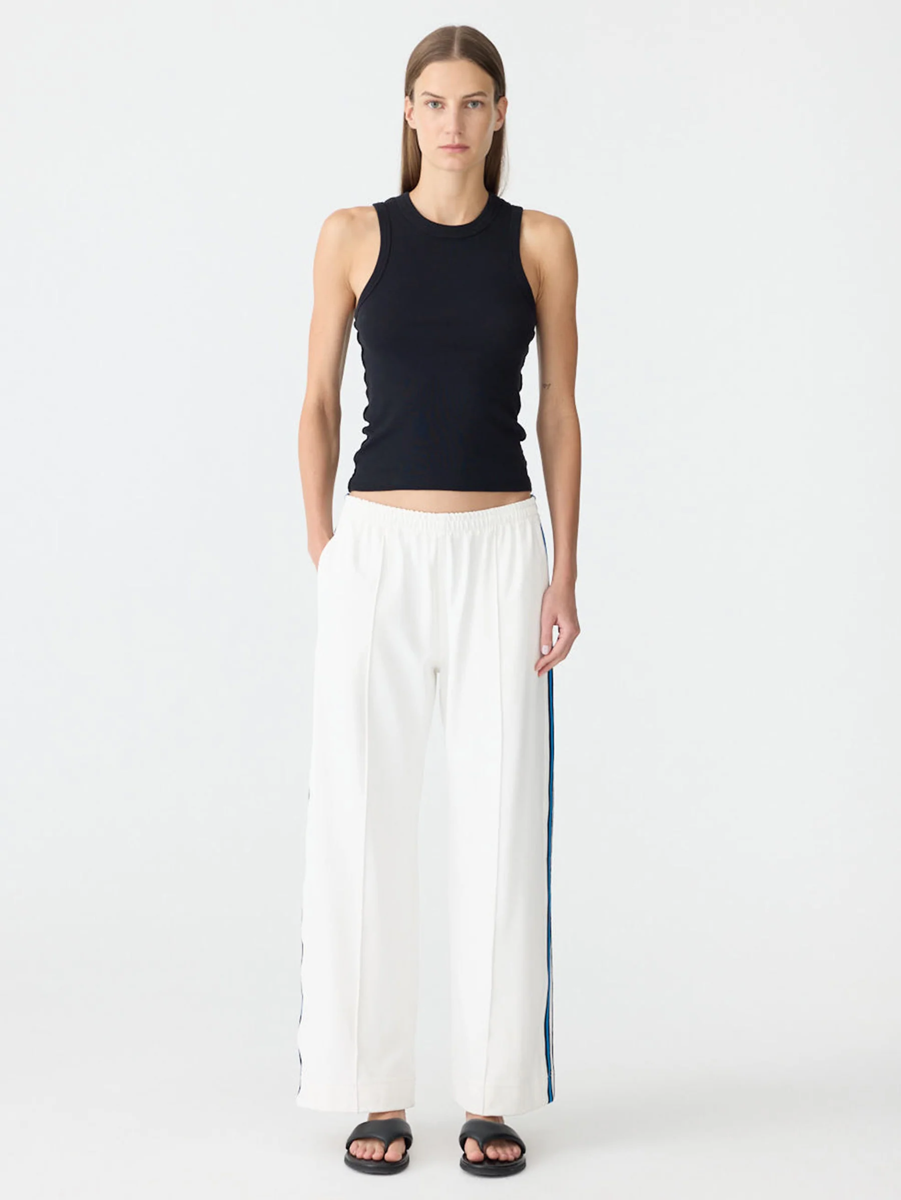 Double Stripe Wide Leg Pant - Image 7