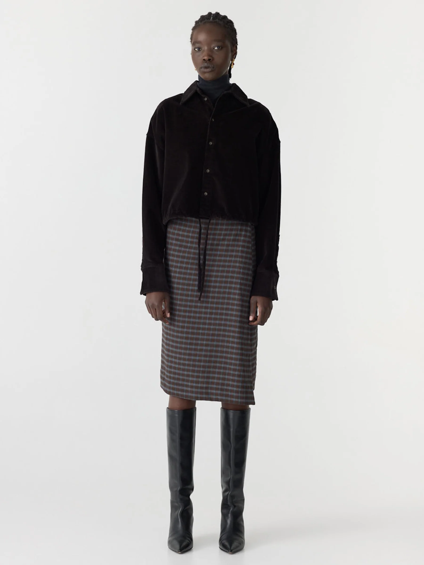 Drawstring Cord Shirt - Image 5
