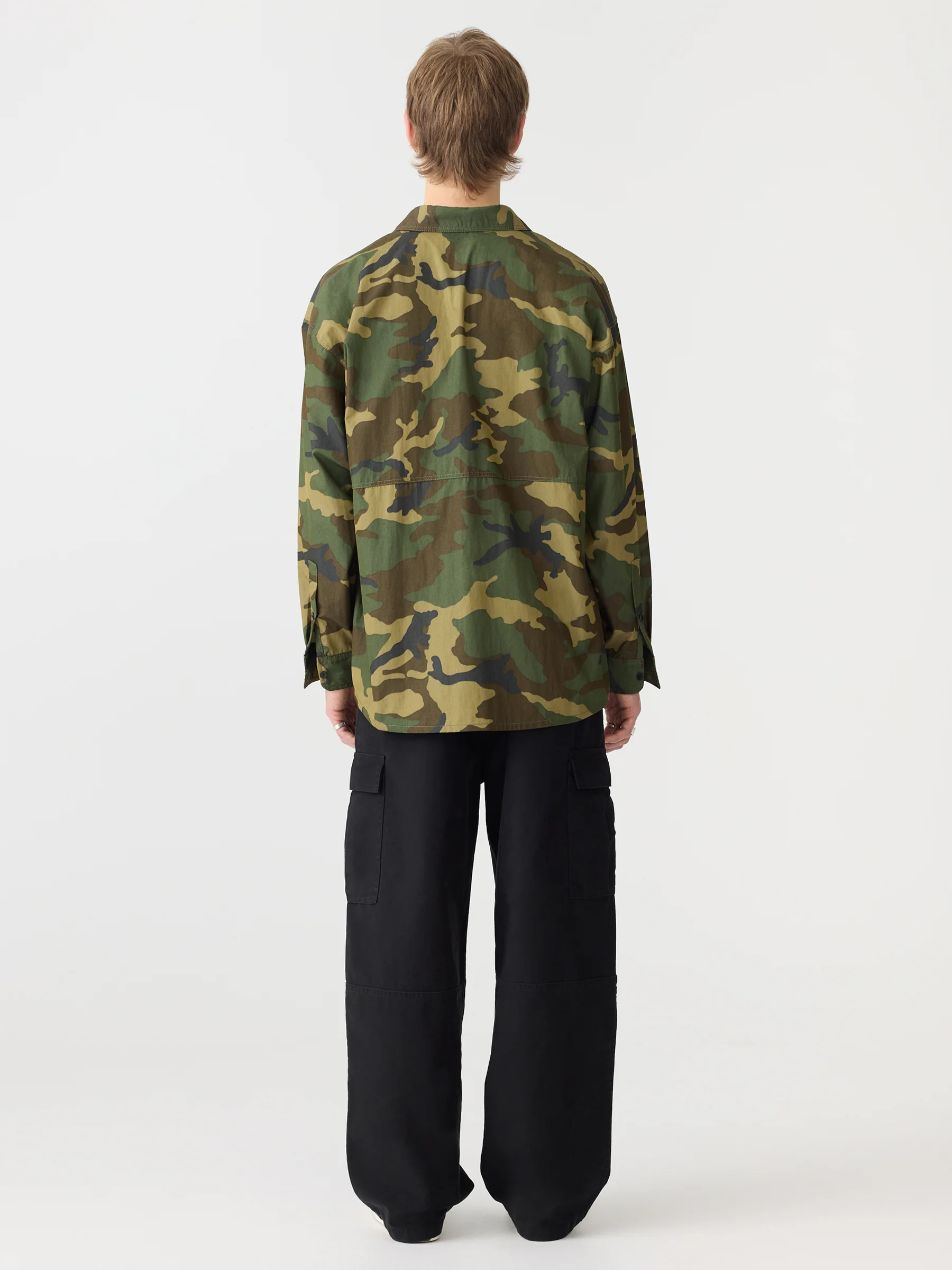 Drop Shoulder Camo Shirt - Image 6