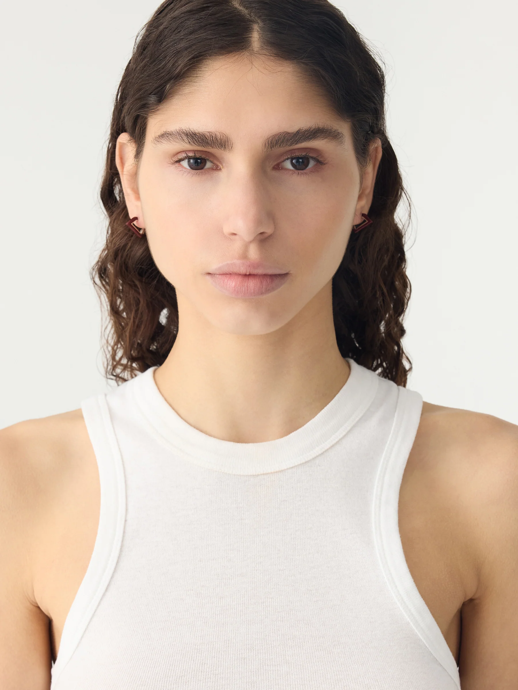 Sener Besim Enamel Irregular Earrings - Image 4