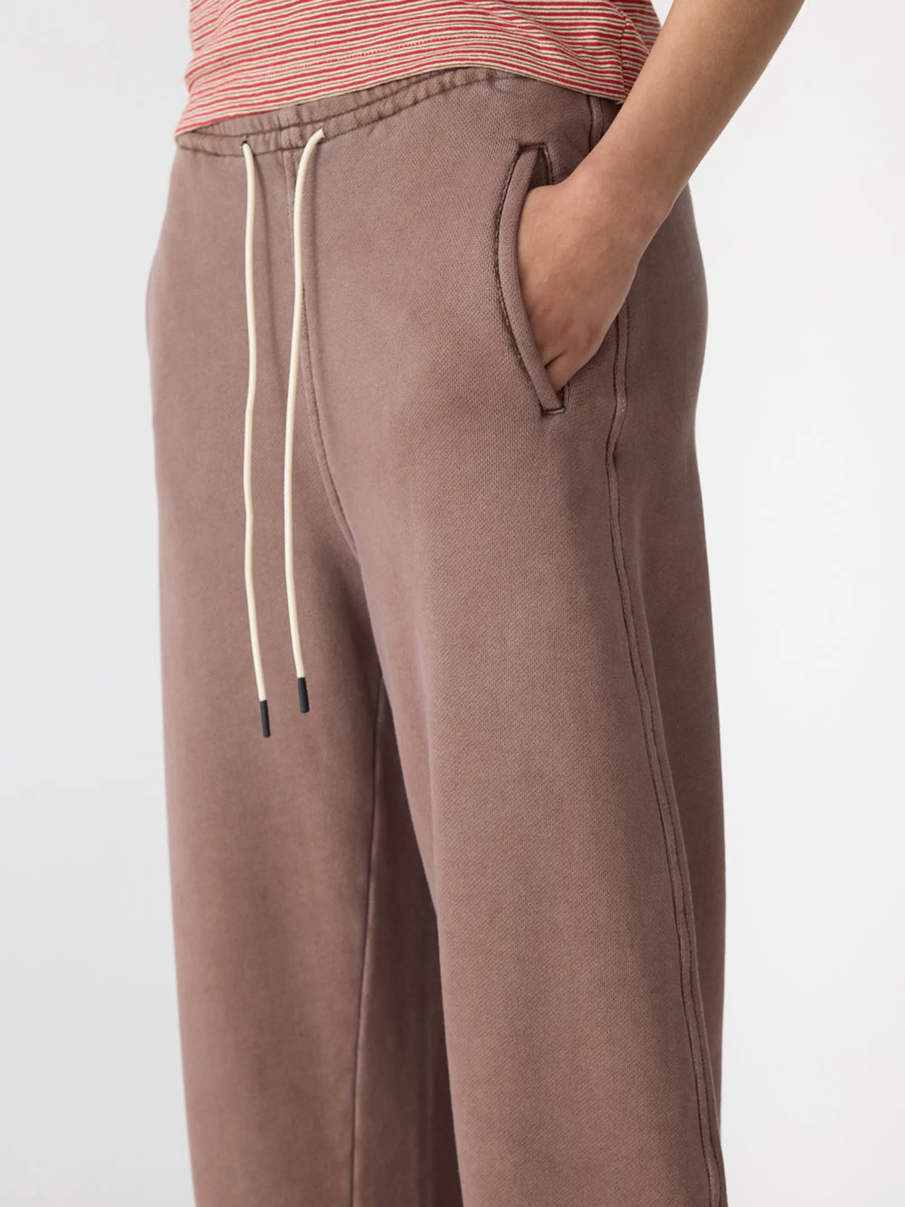 Fleece Barrel Leg Trackpant - Image 3