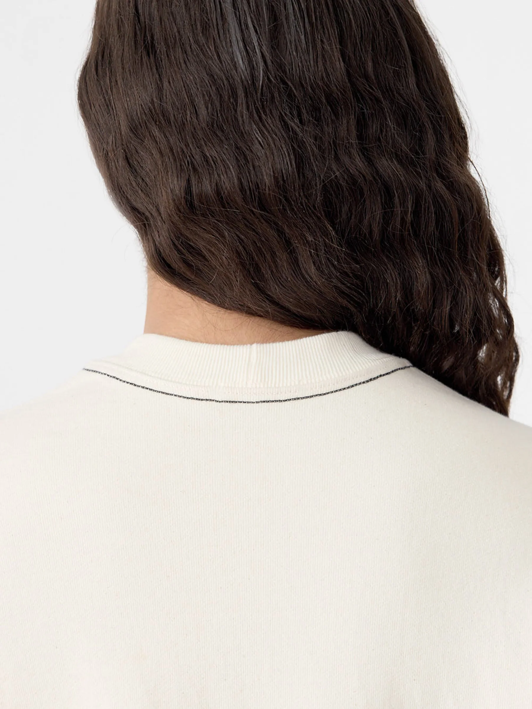 Fleece Split Detail Sweat - Image 4