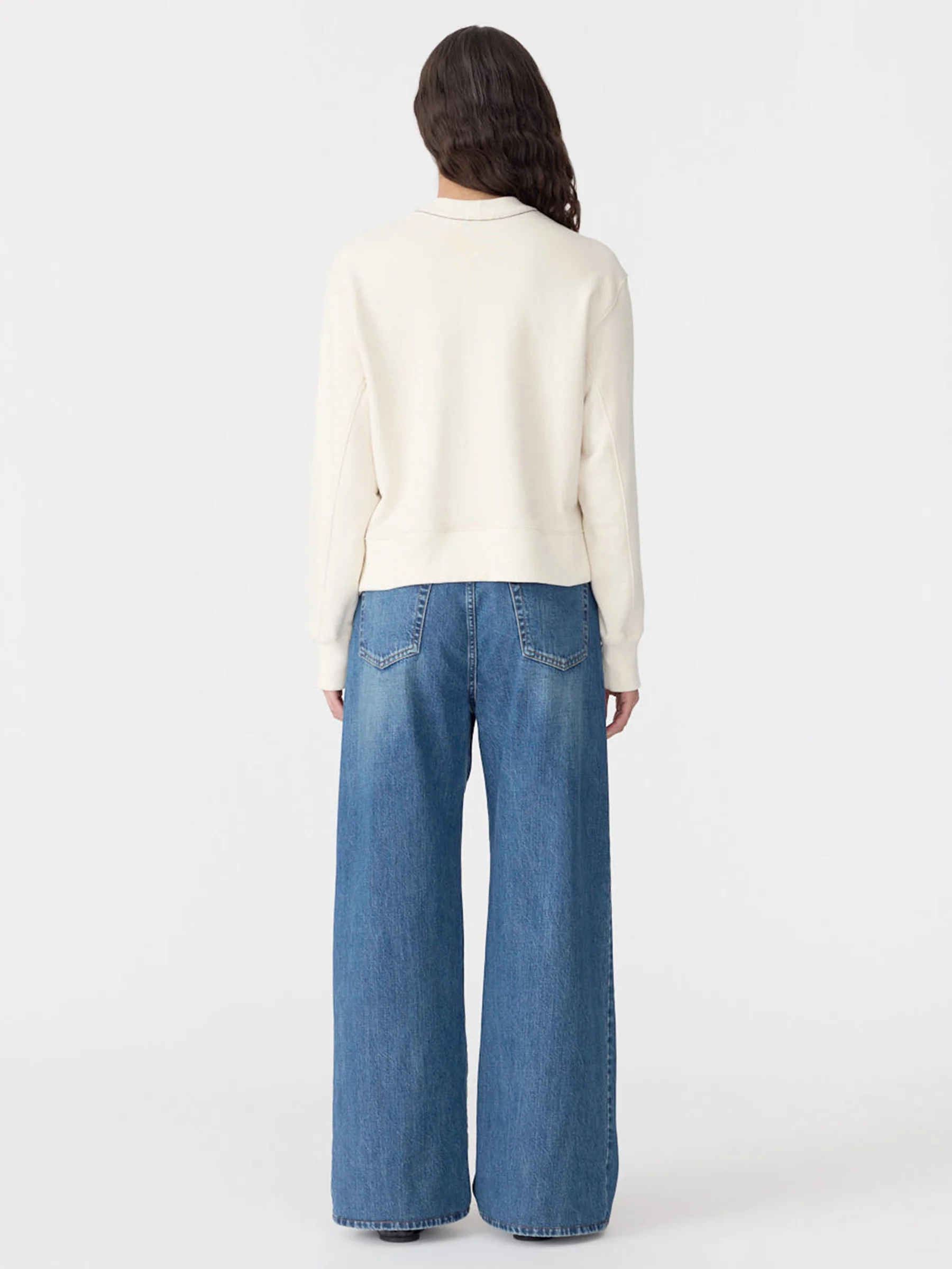 Fleece Split Detail Sweat - Image 5