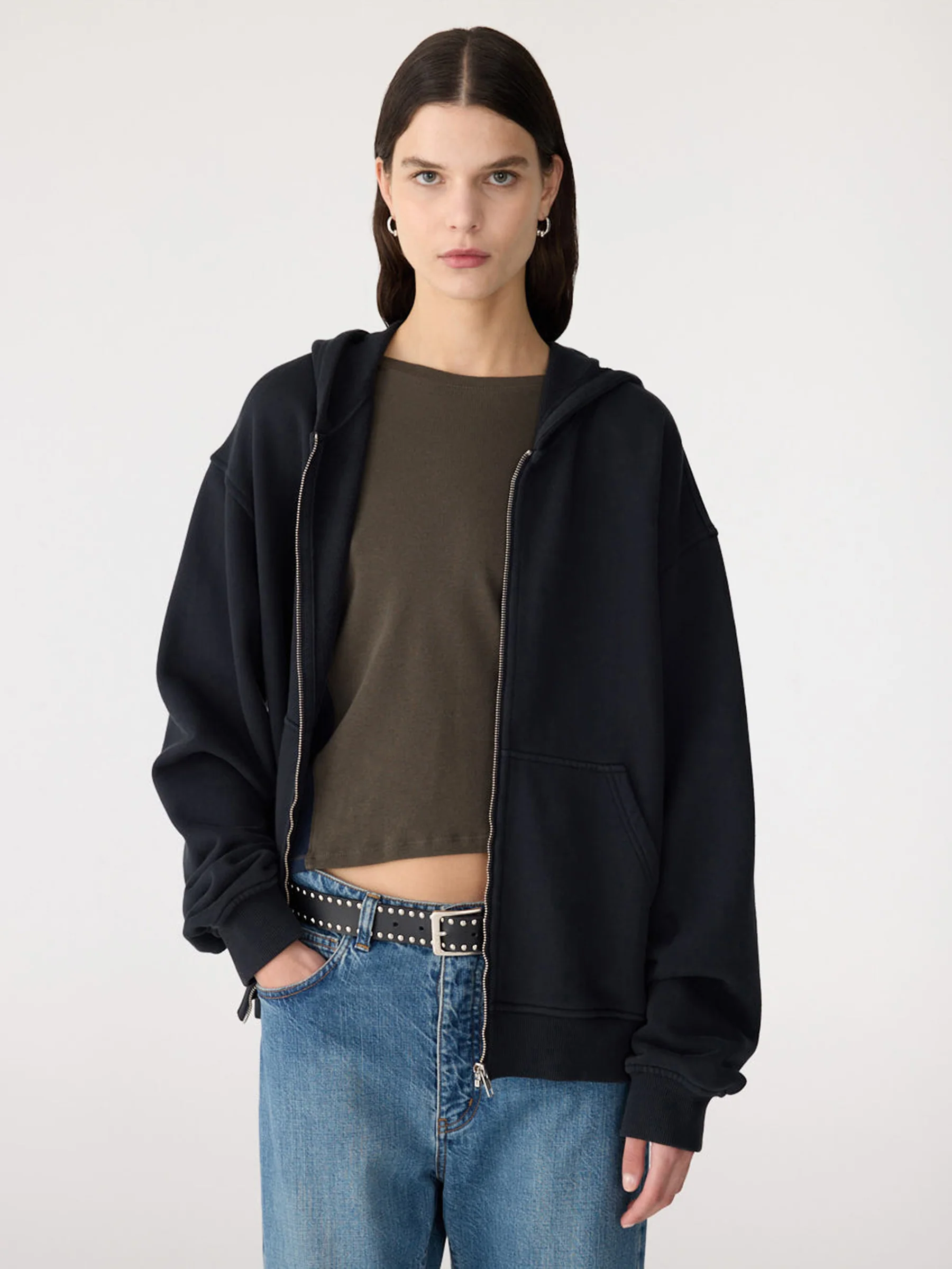 Universal Fleece Zip Hoodie - Image 4
