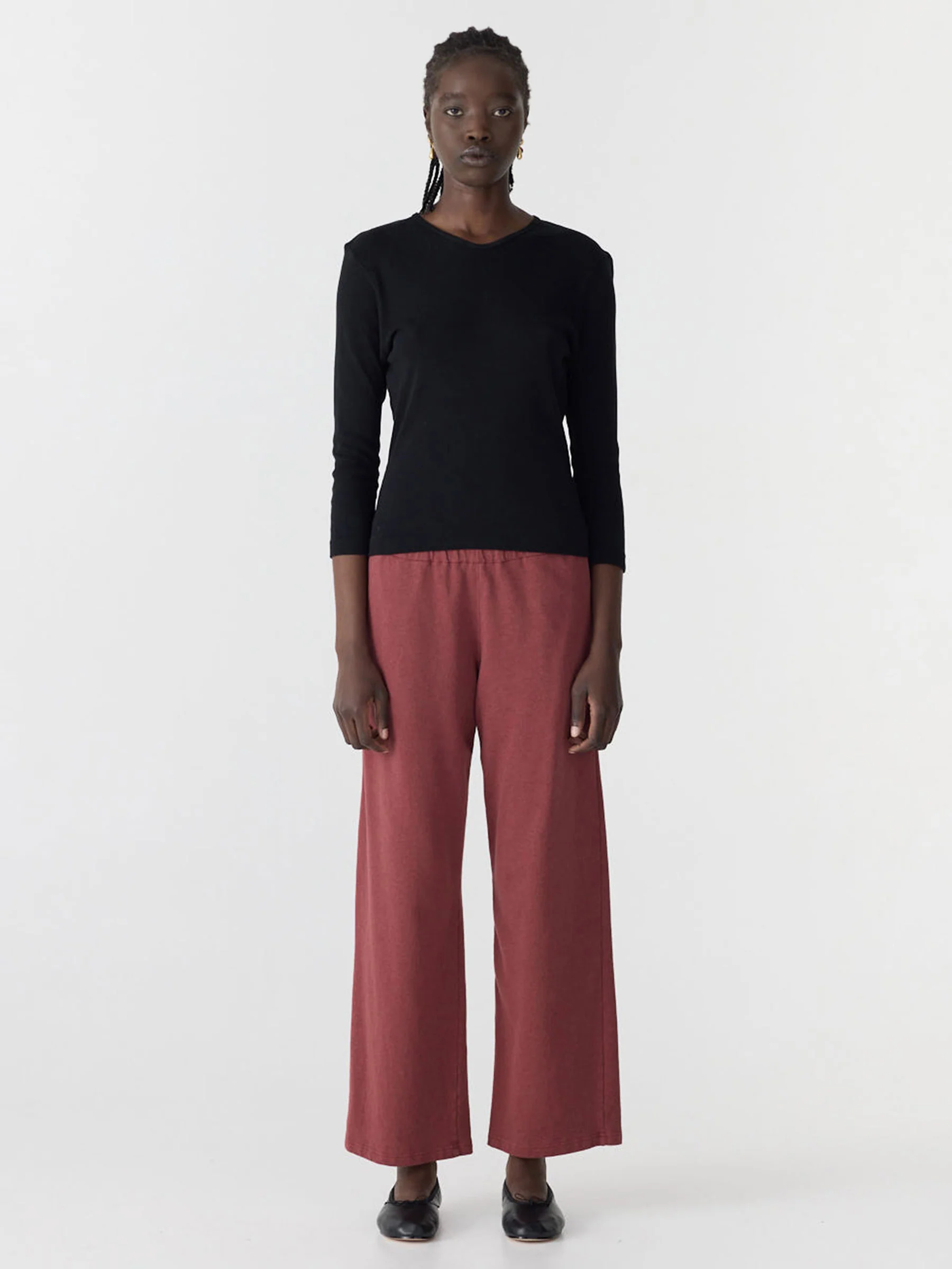 French Terry Straight Leg Pant - Image 6