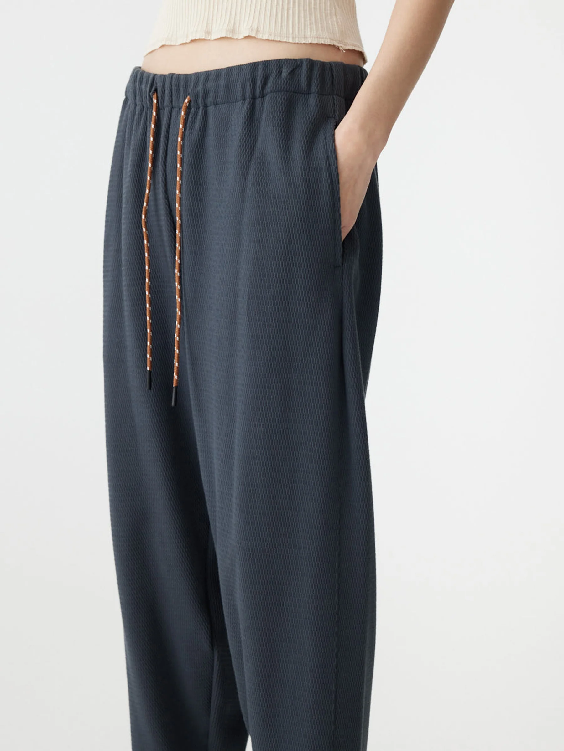 Heavy Waffle Barrel Leg Pant - Image 3