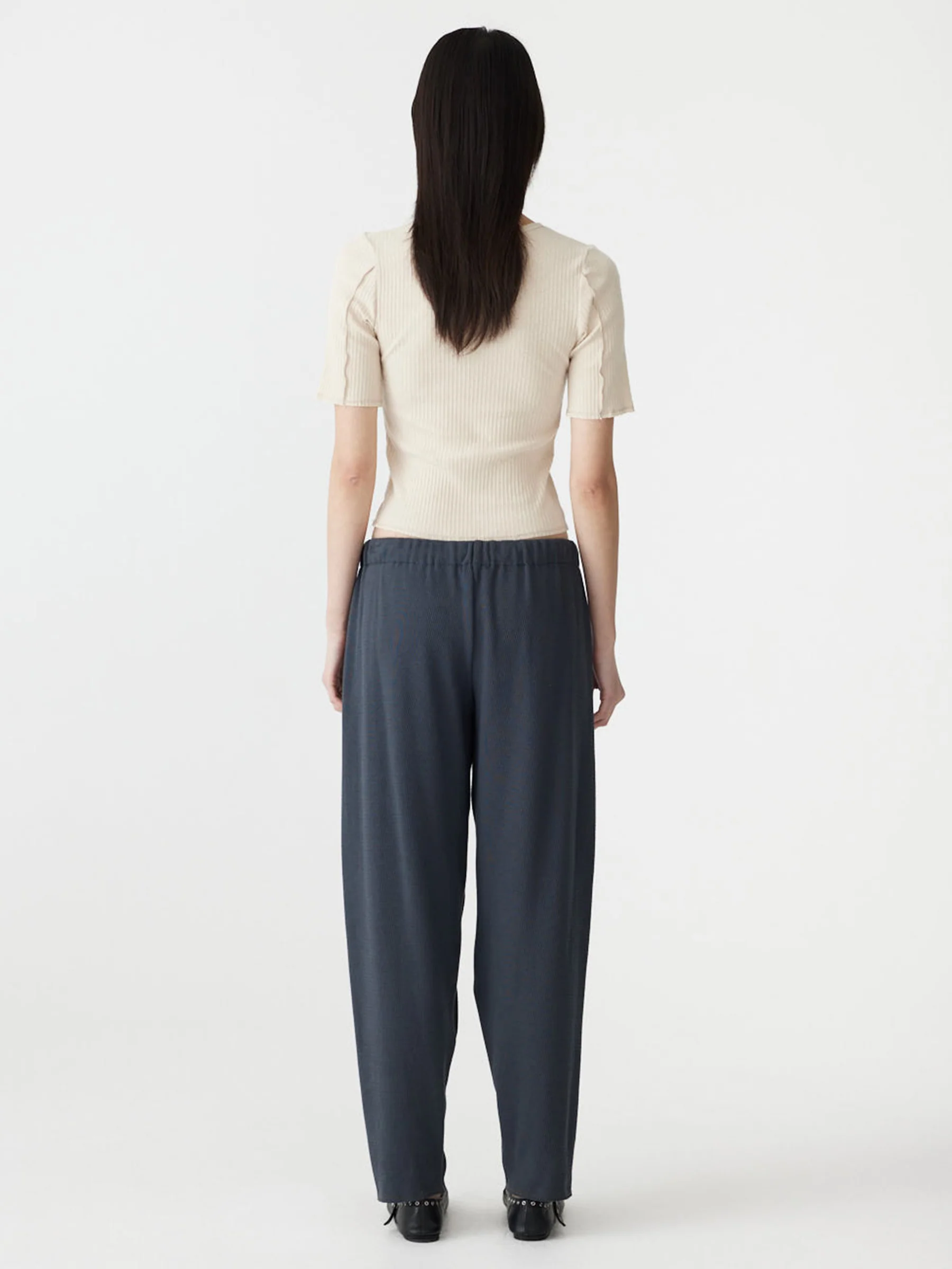 Heavy Waffle Barrel Leg Pant - Image 4