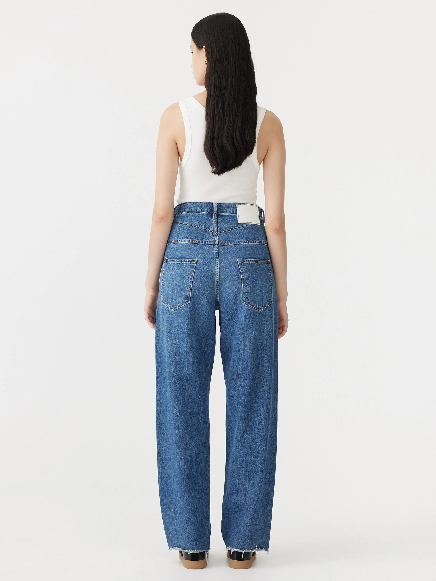 High Rise Straight Leg Jean - Image 3