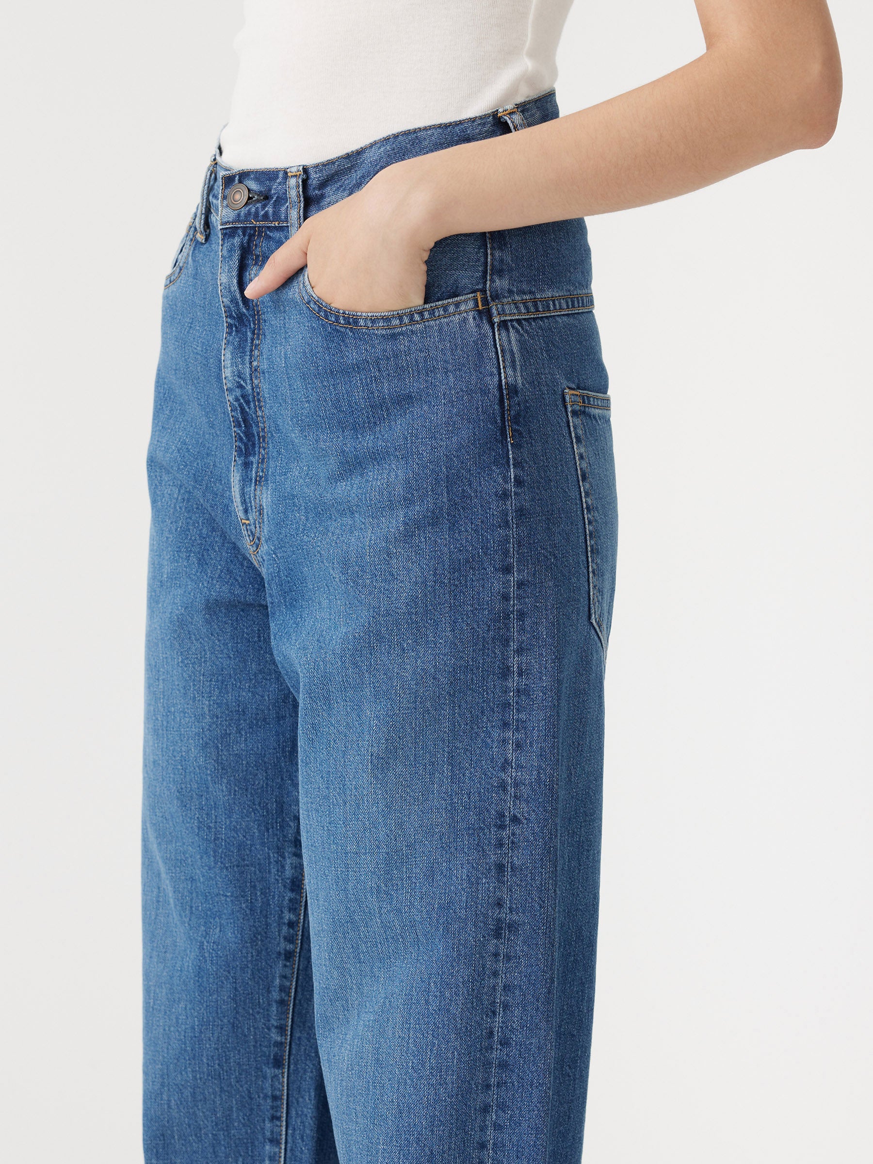 High Rise Straight Leg Jean - Image 4