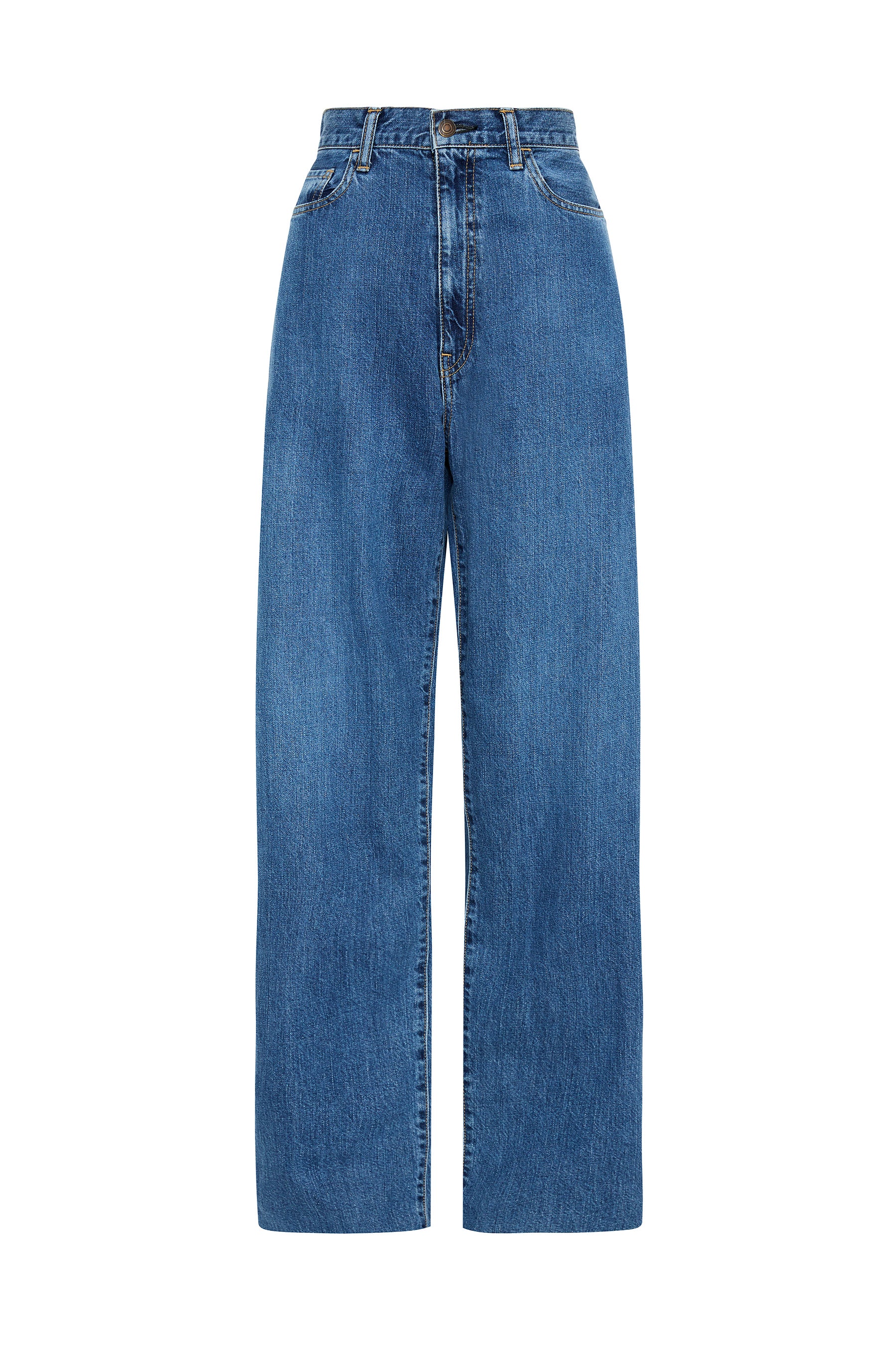 High Rise Straight Leg Jean - Image 6