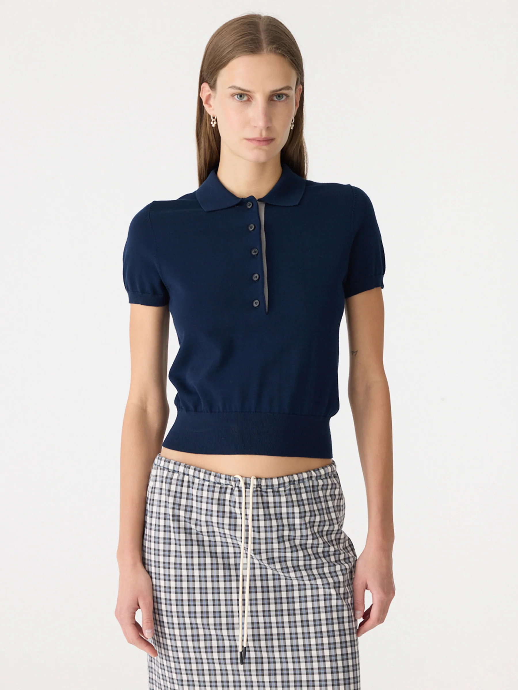 Knitted Cotton Baby Polo - Image 2
