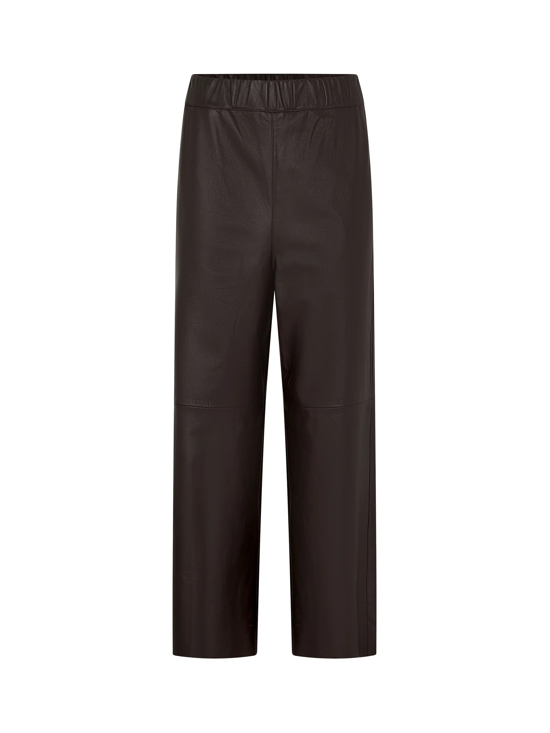 Leather Pull On Wide Leg Pant - Image 7