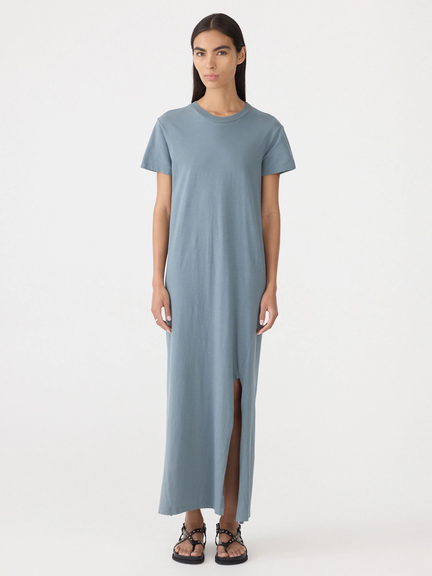 Longerline T-Shirt Dress - Image 7