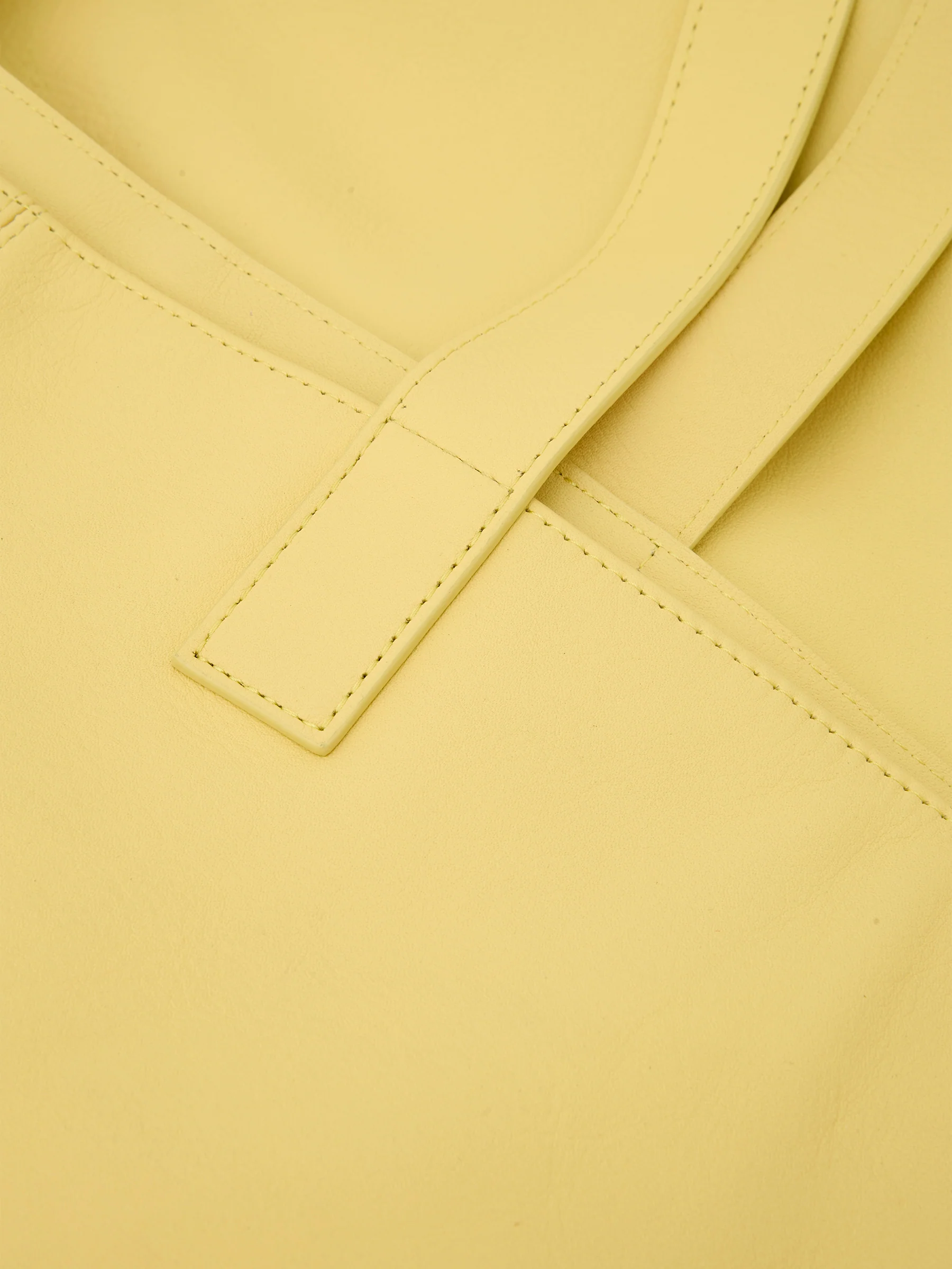 Minimal Leather Tote - Image 7