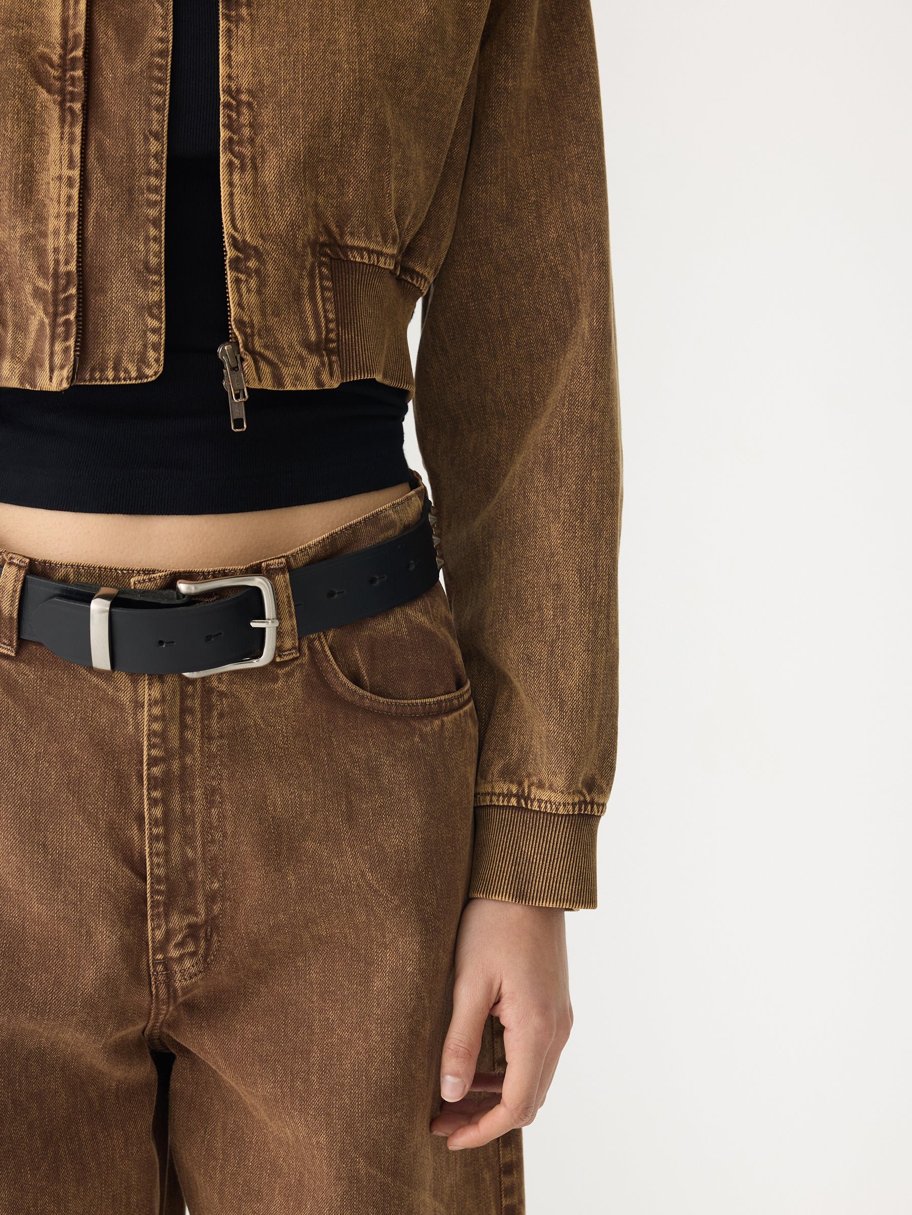 Motley Bomber Denim Jacket - Image 5