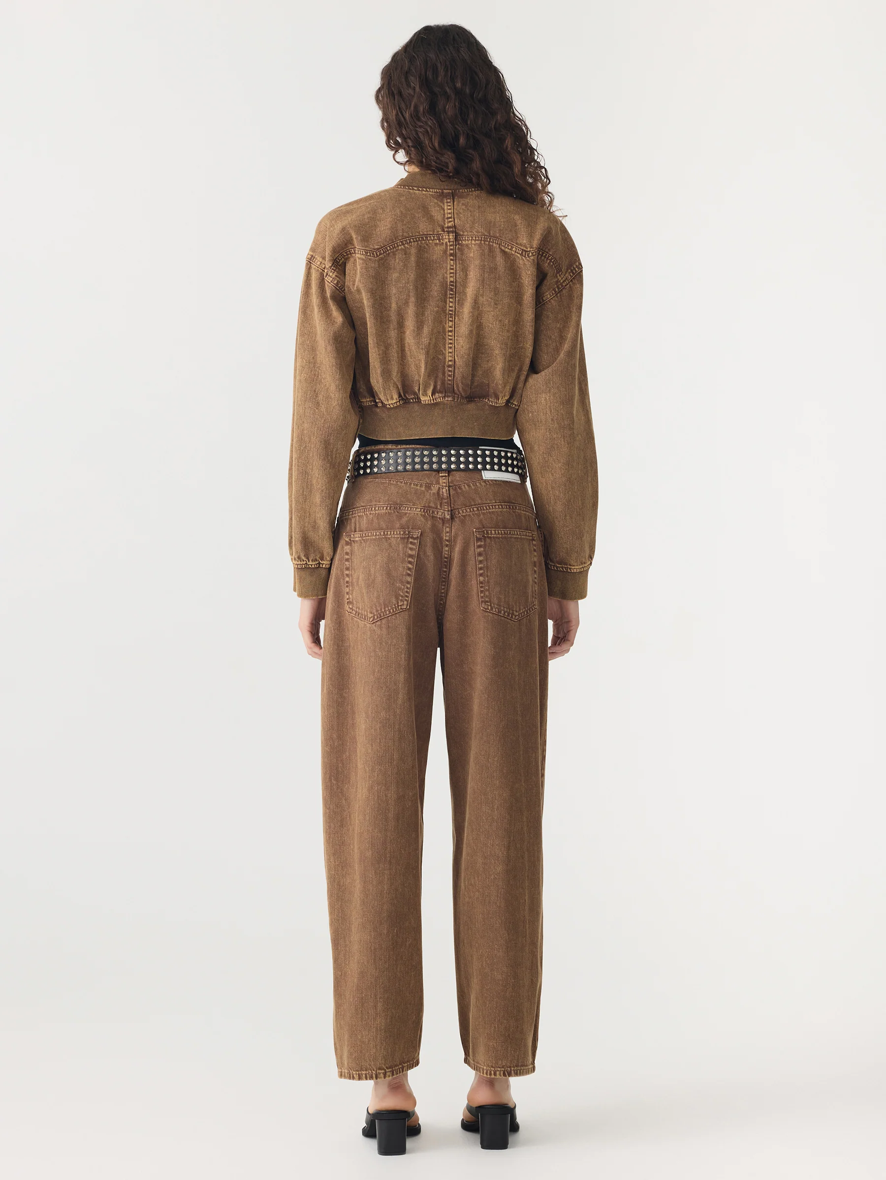 Motley Bomber Denim Jacket - Image 6