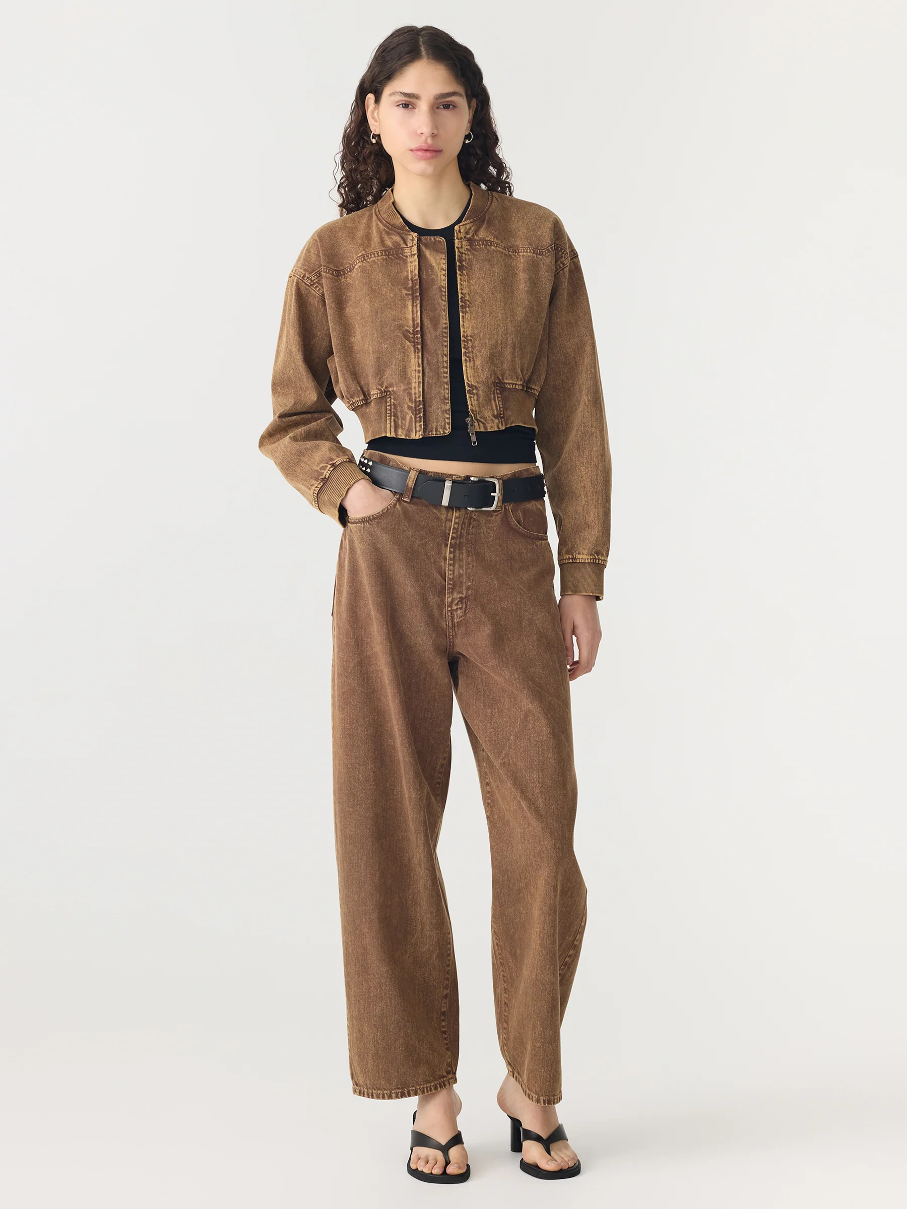 Motley Bomber Denim Jacket - Image 7
