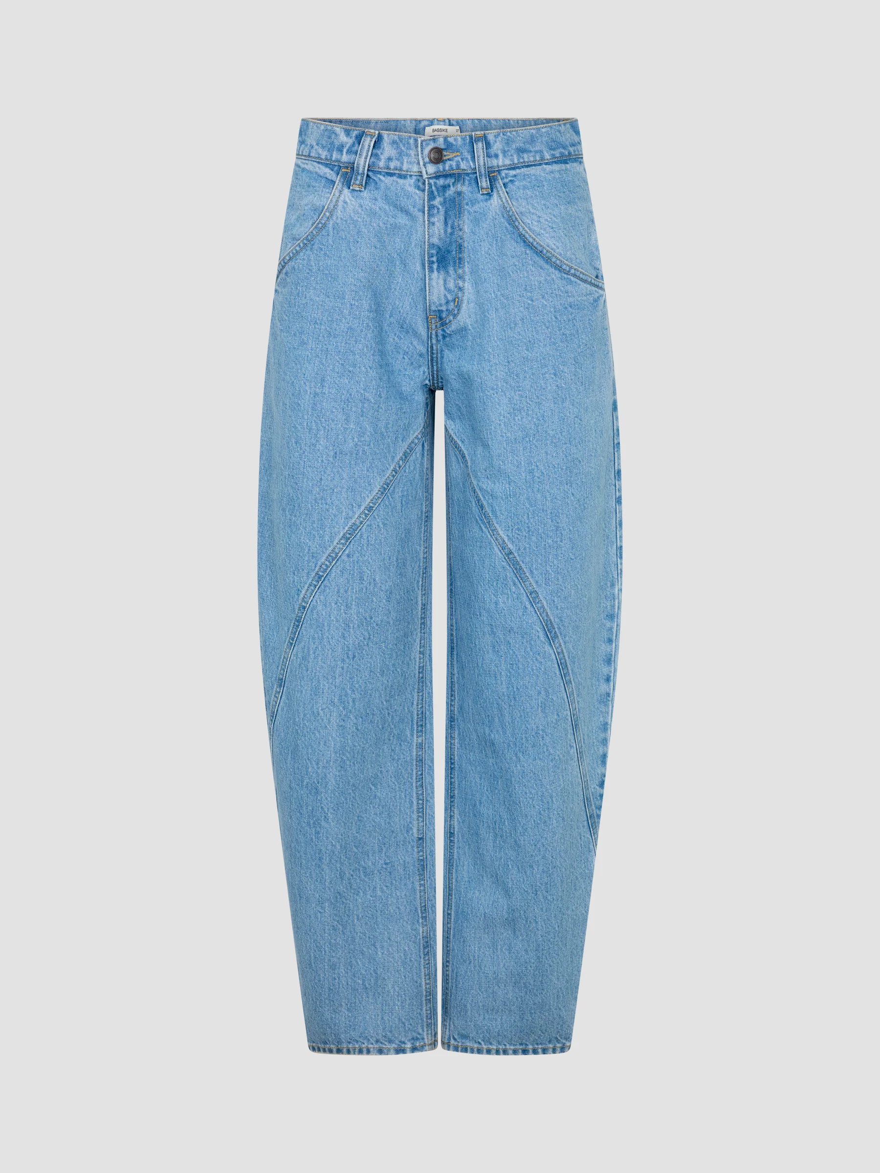 Panelled Curved Leg Jean - Image 8