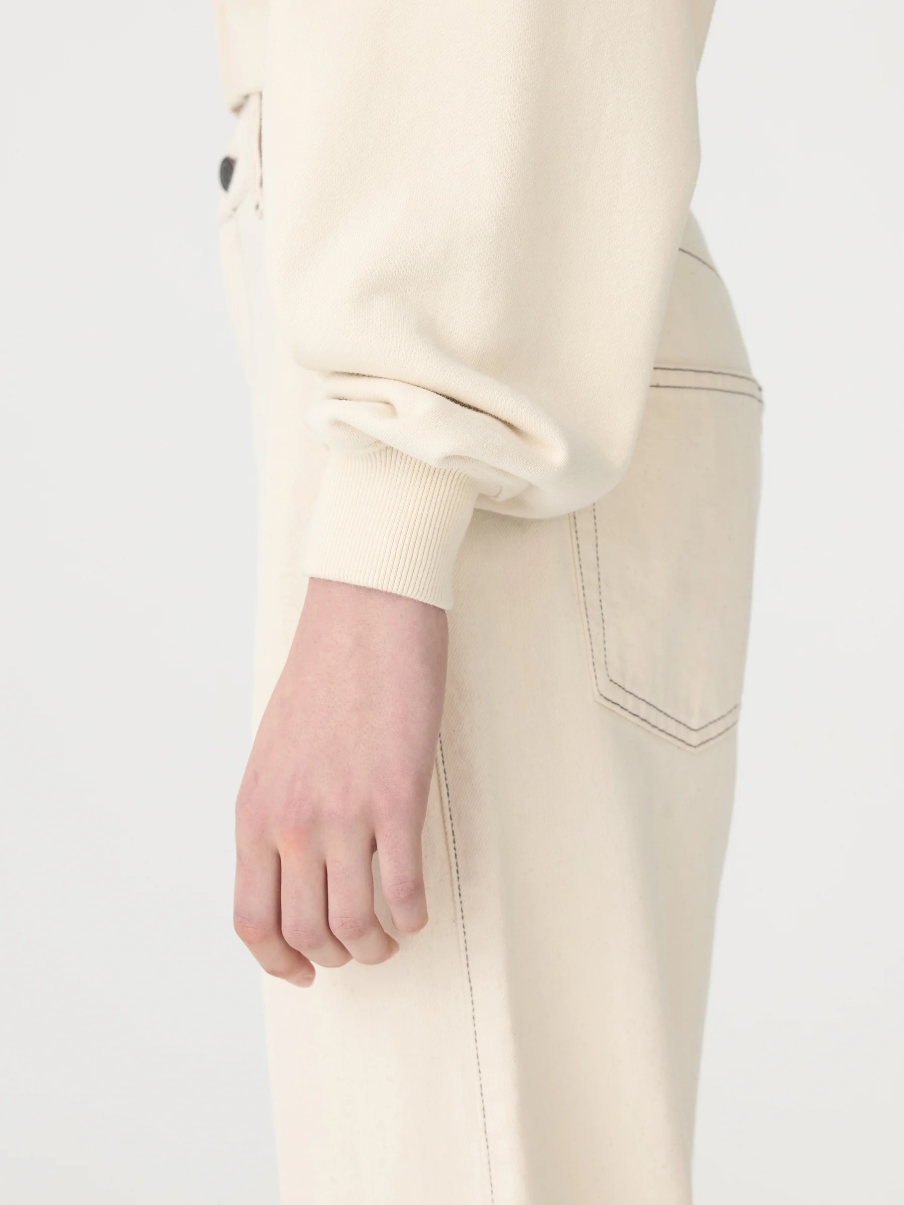 Pigment Dye Zip Up Bomber - Image 4