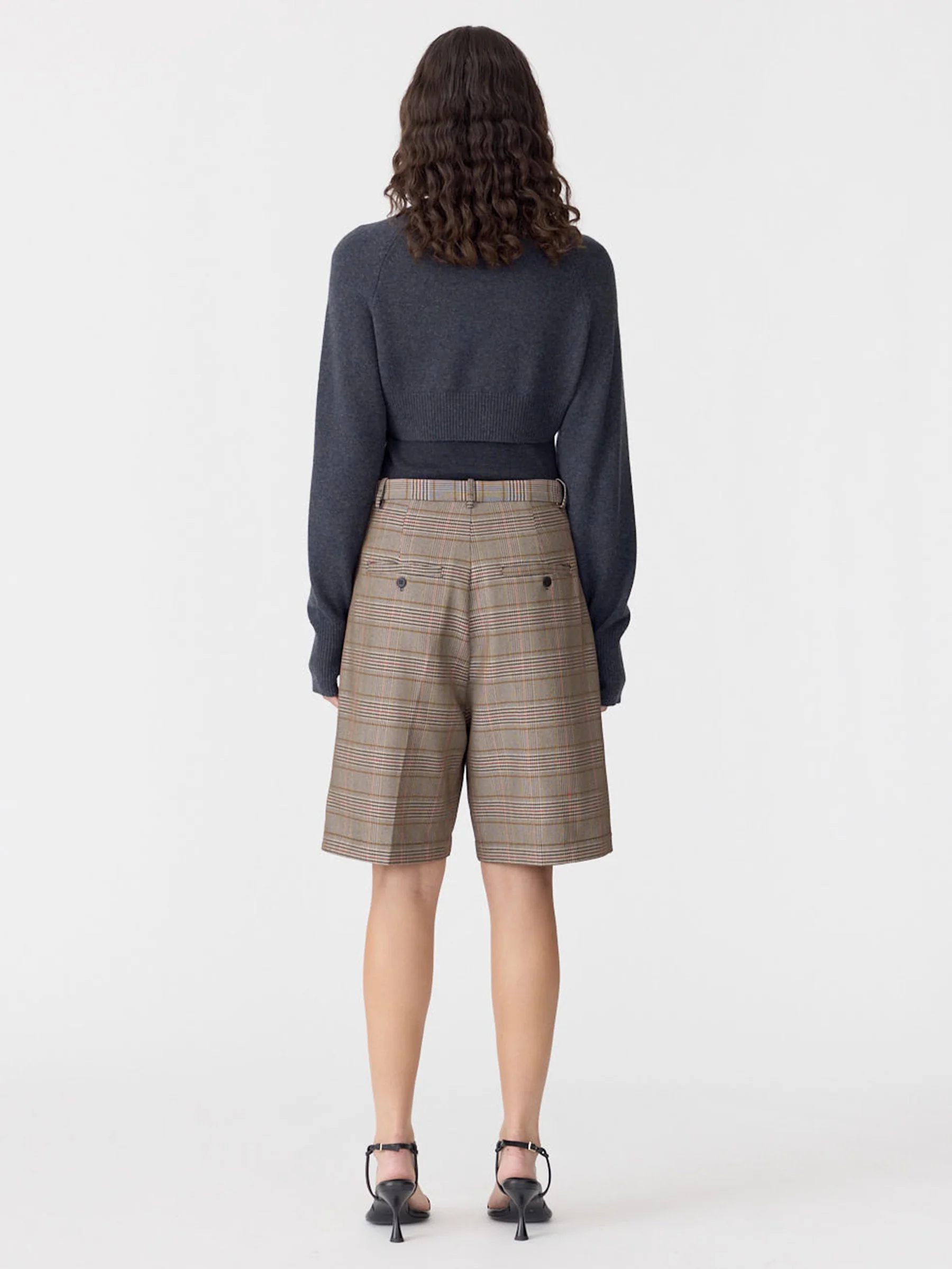 Pleated Check Short - Image 4