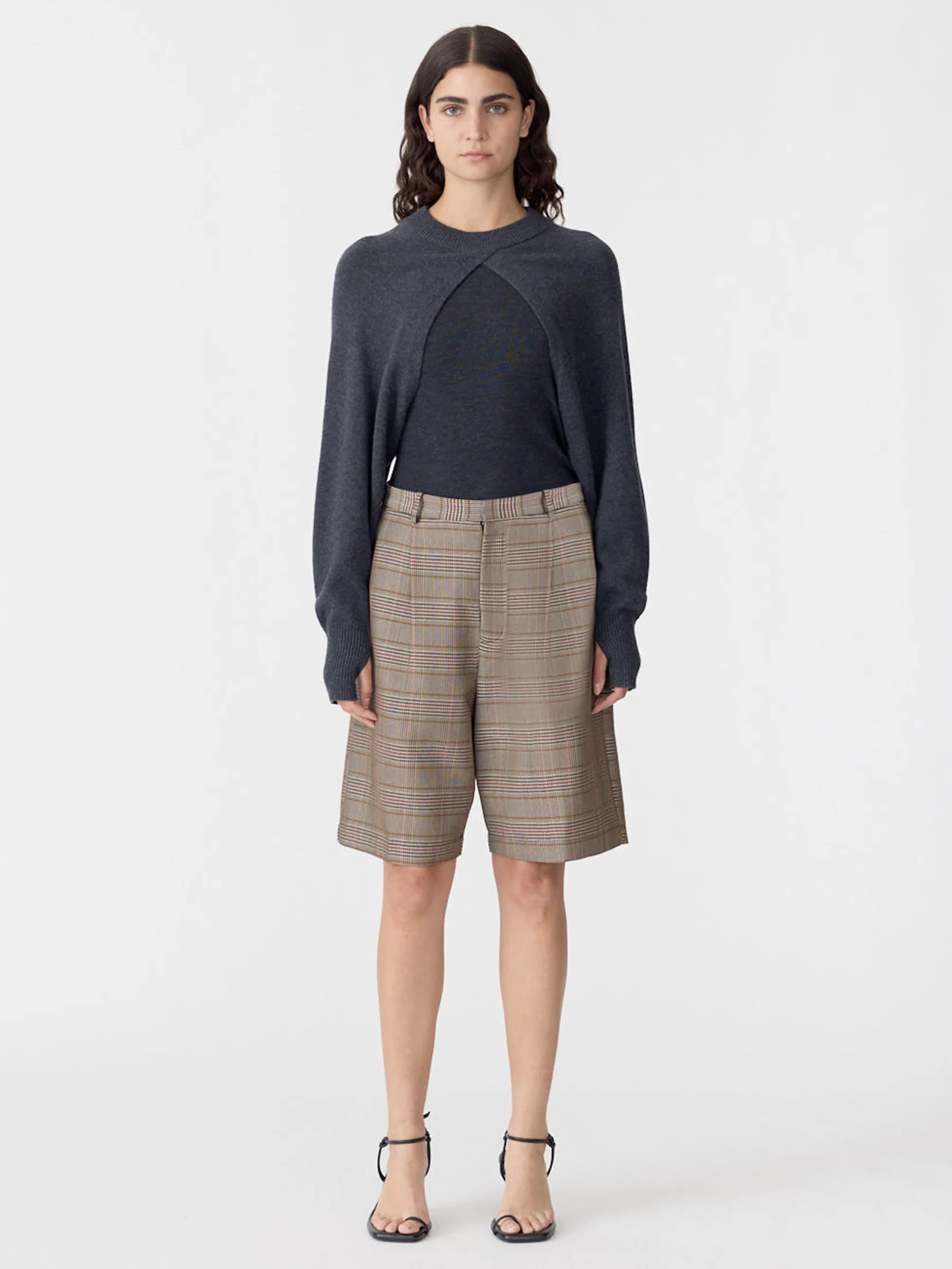 Pleated Check Short - Image 6