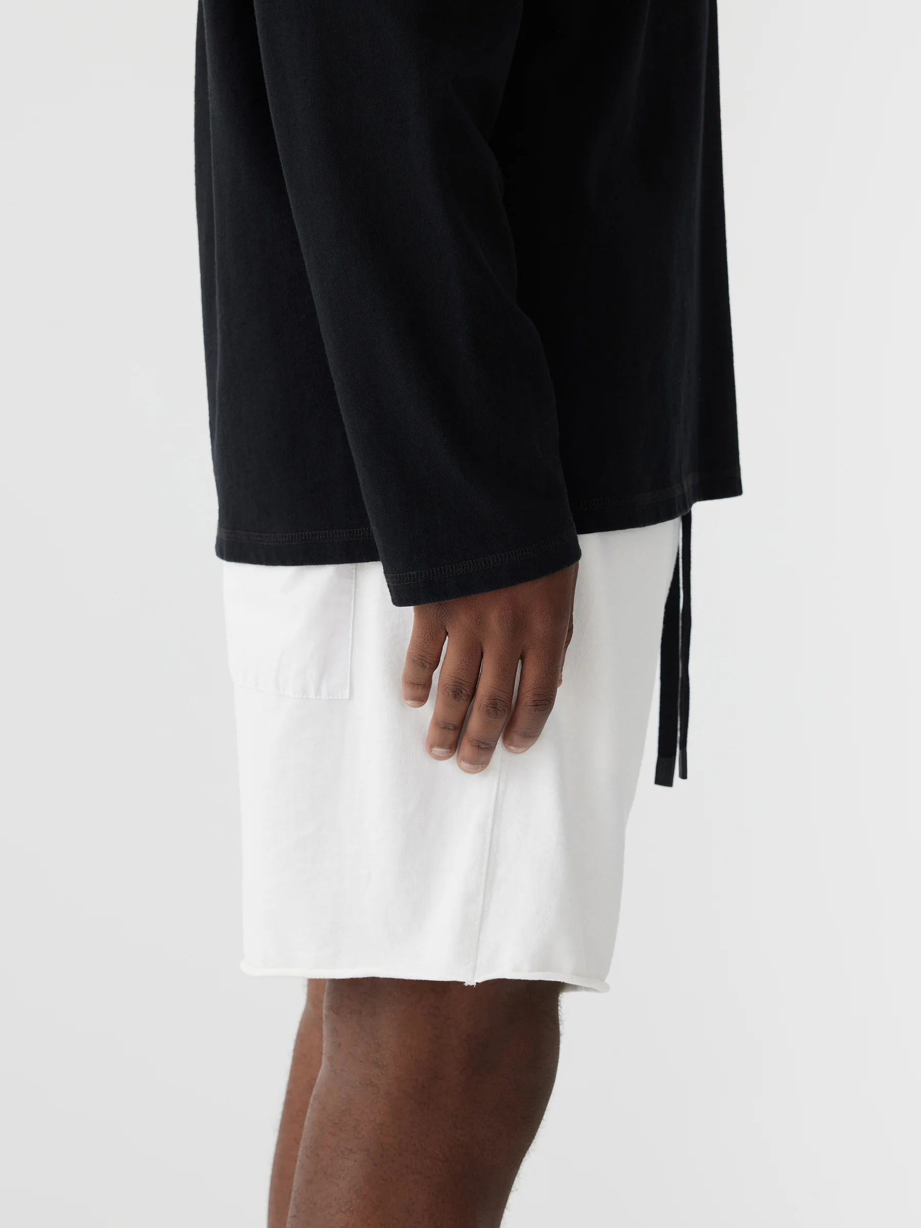 Raw Double Jersey Short - Image 3