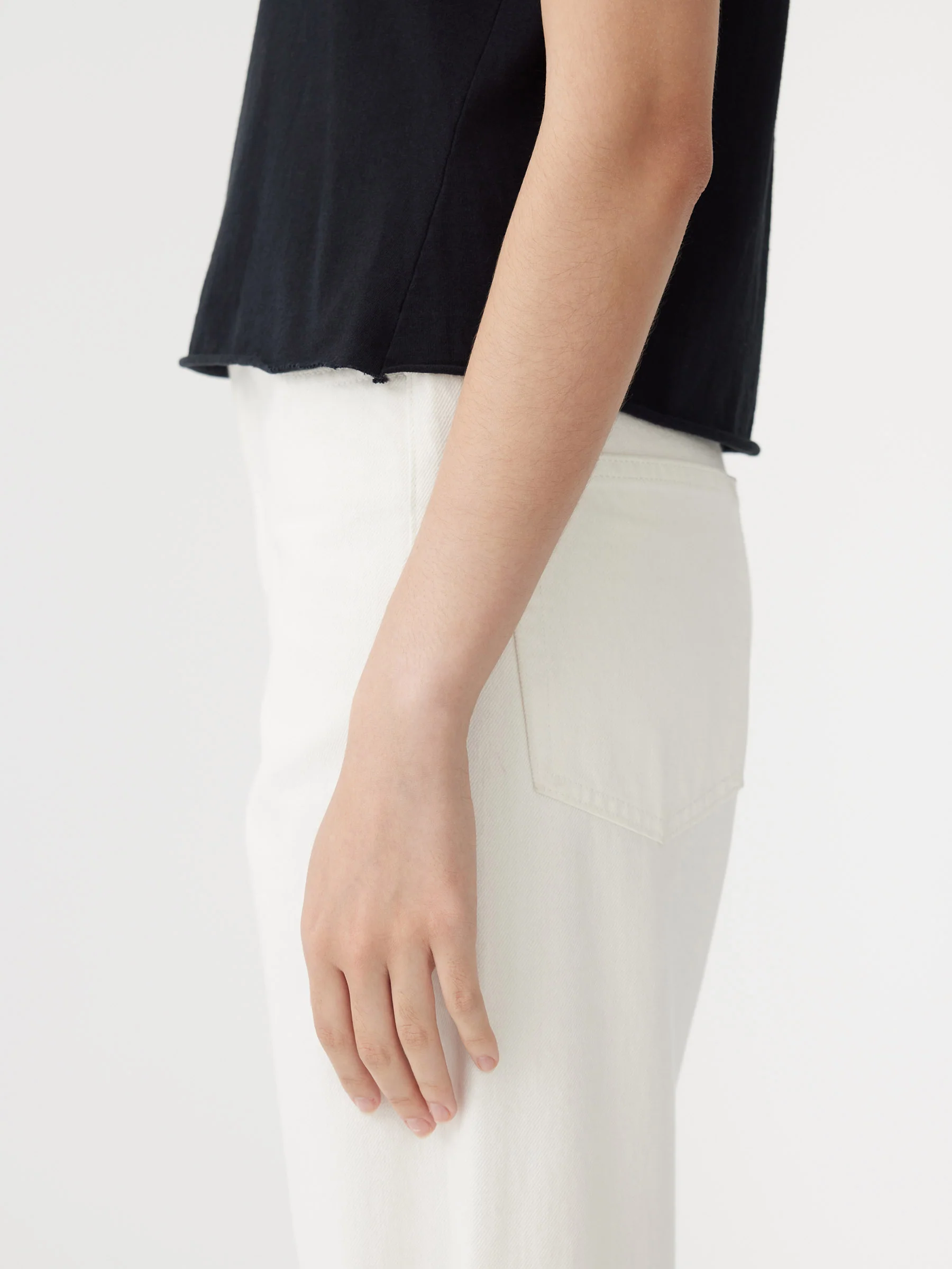 Raw Edge Baby T-Shirt - Image 4