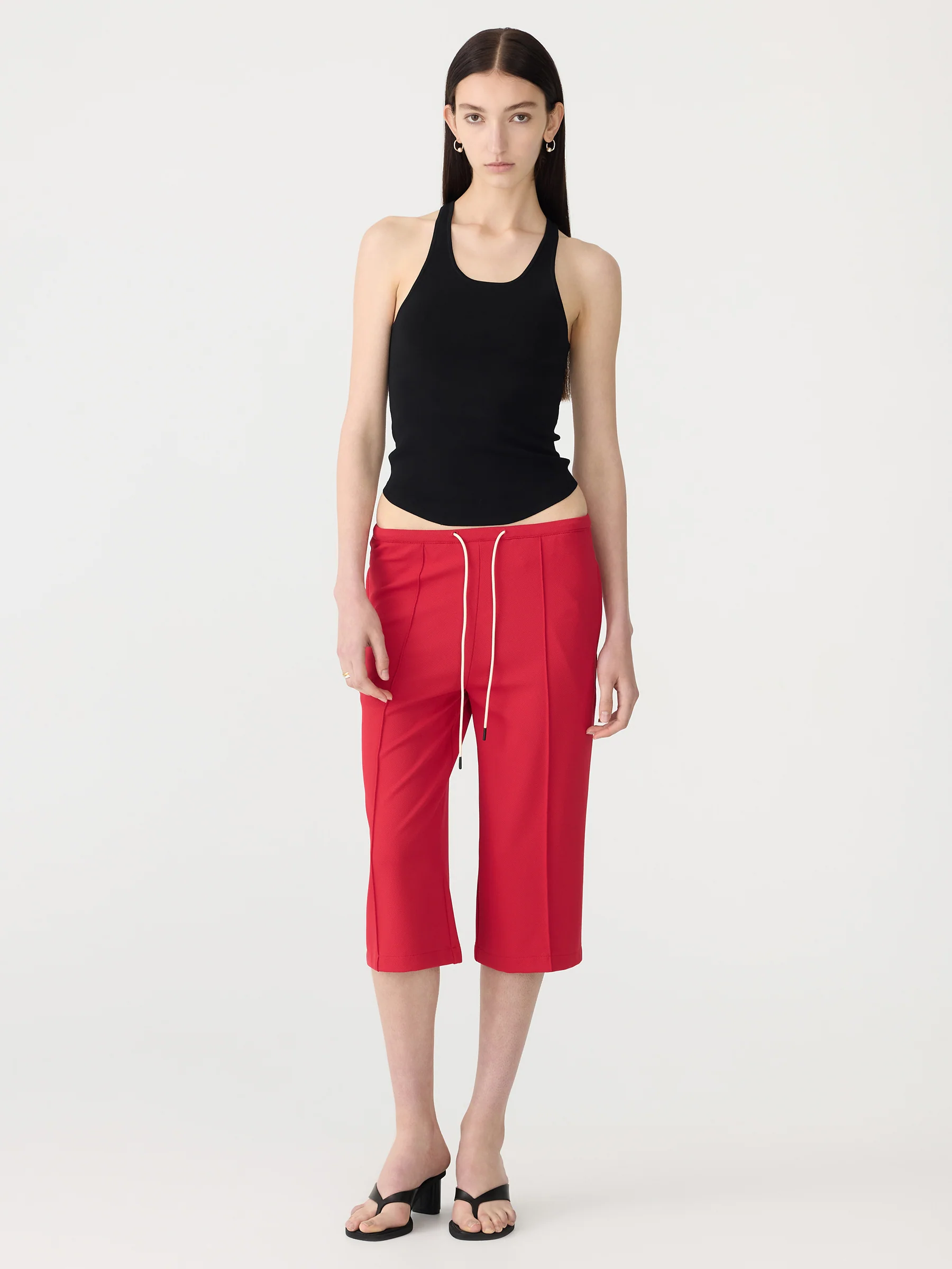 Refined Pinstitch Capri Pant - Image 7